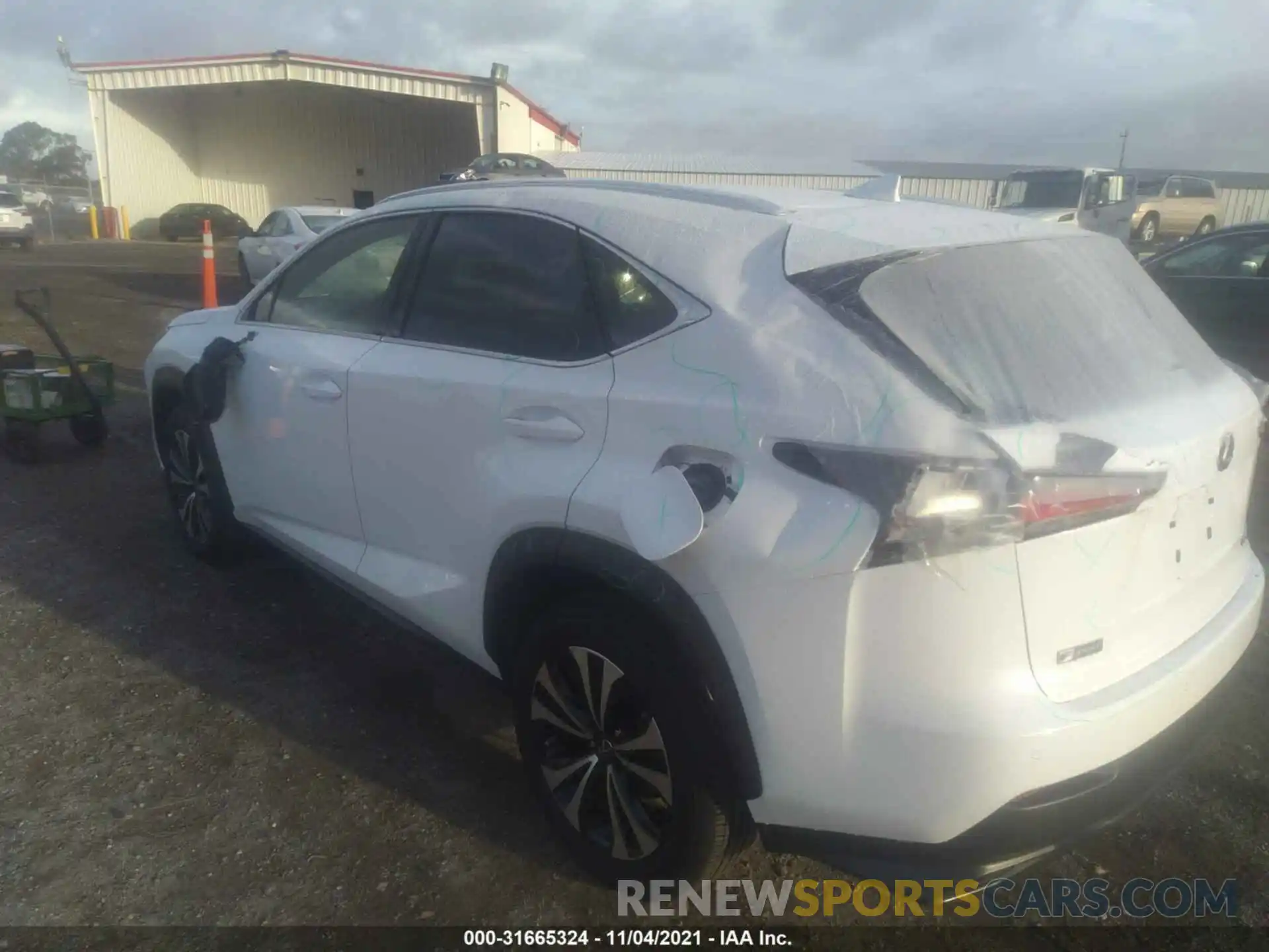 6 Photograph of a damaged car JTJSARDZXM5023164 LEXUS NX 2021