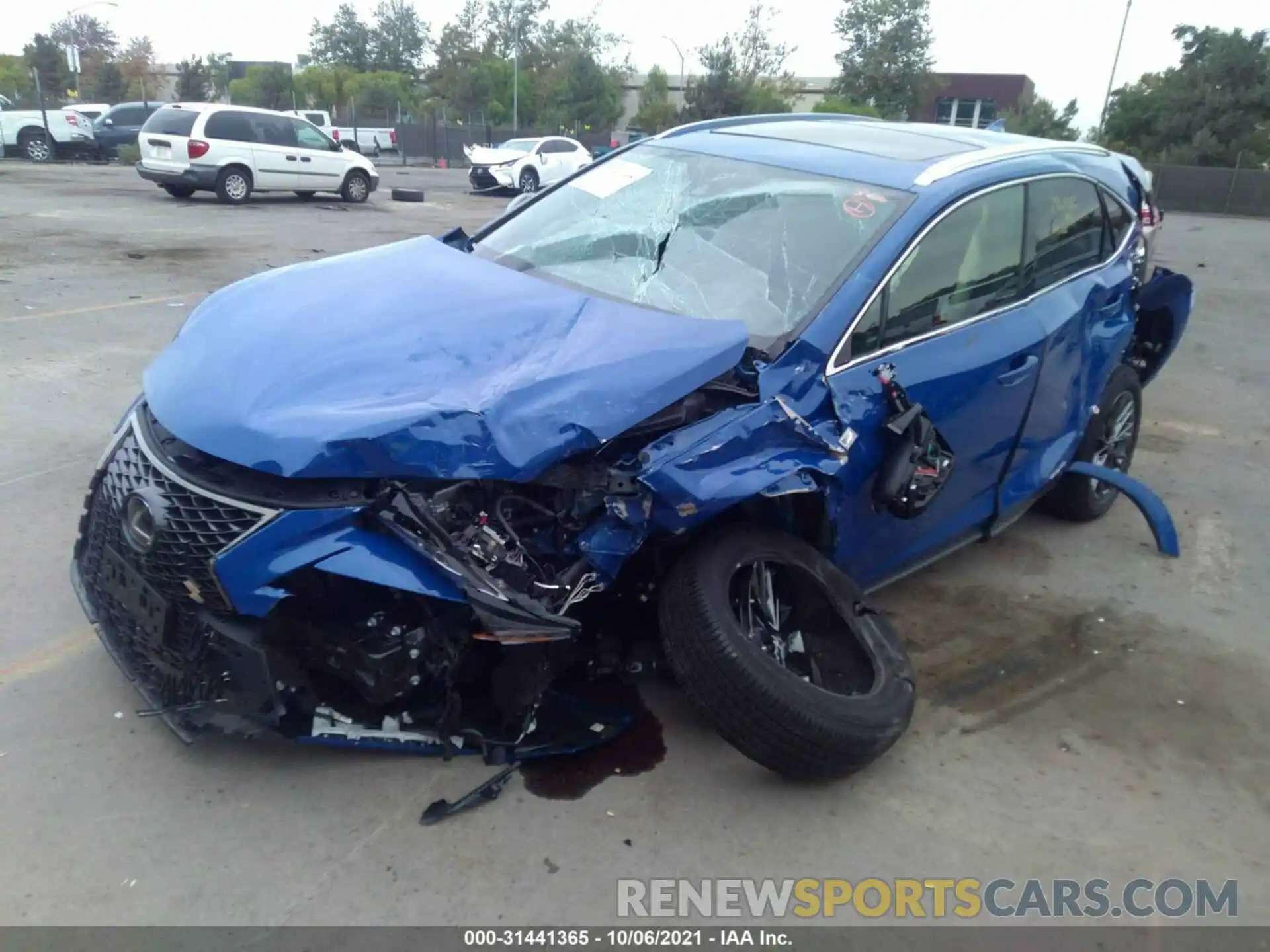 6 Photograph of a damaged car JTJSJRDZ0M2150734 LEXUS NX 2021