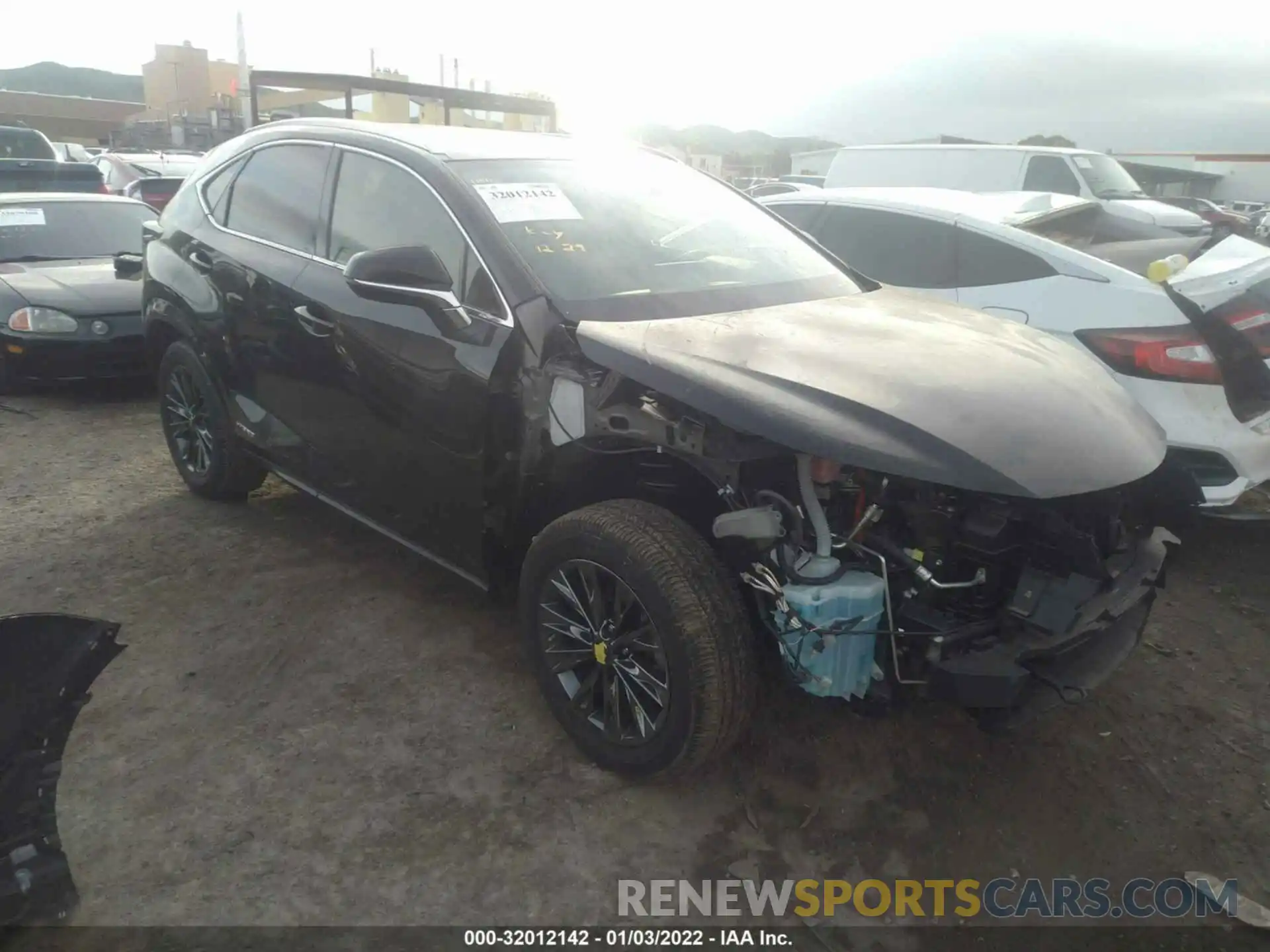 1 Photograph of a damaged car JTJSJRDZ0M2152807 LEXUS NX 2021