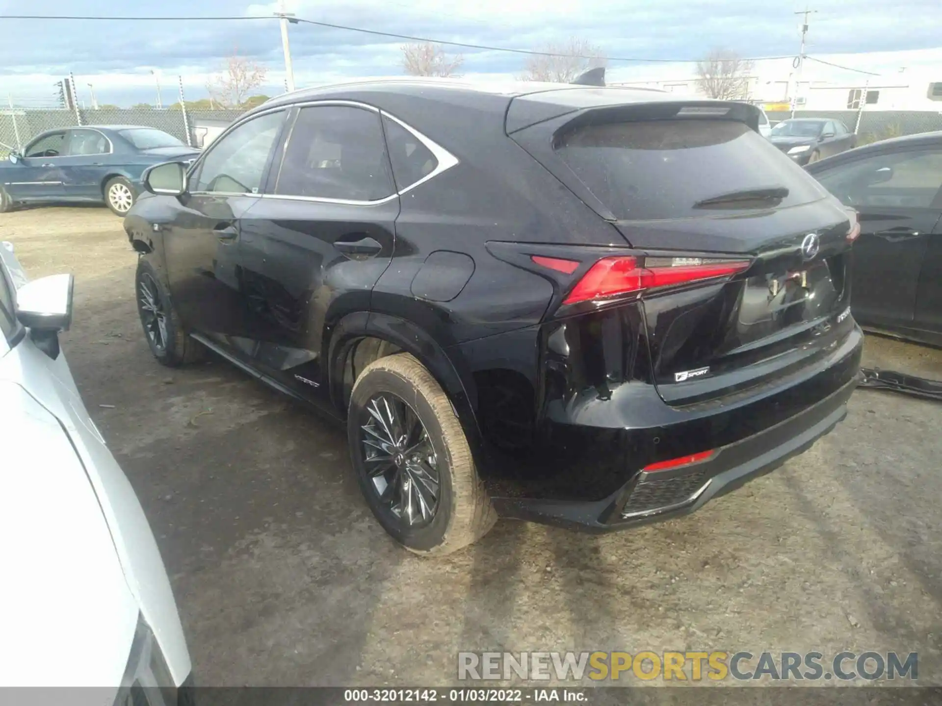 3 Photograph of a damaged car JTJSJRDZ0M2152807 LEXUS NX 2021