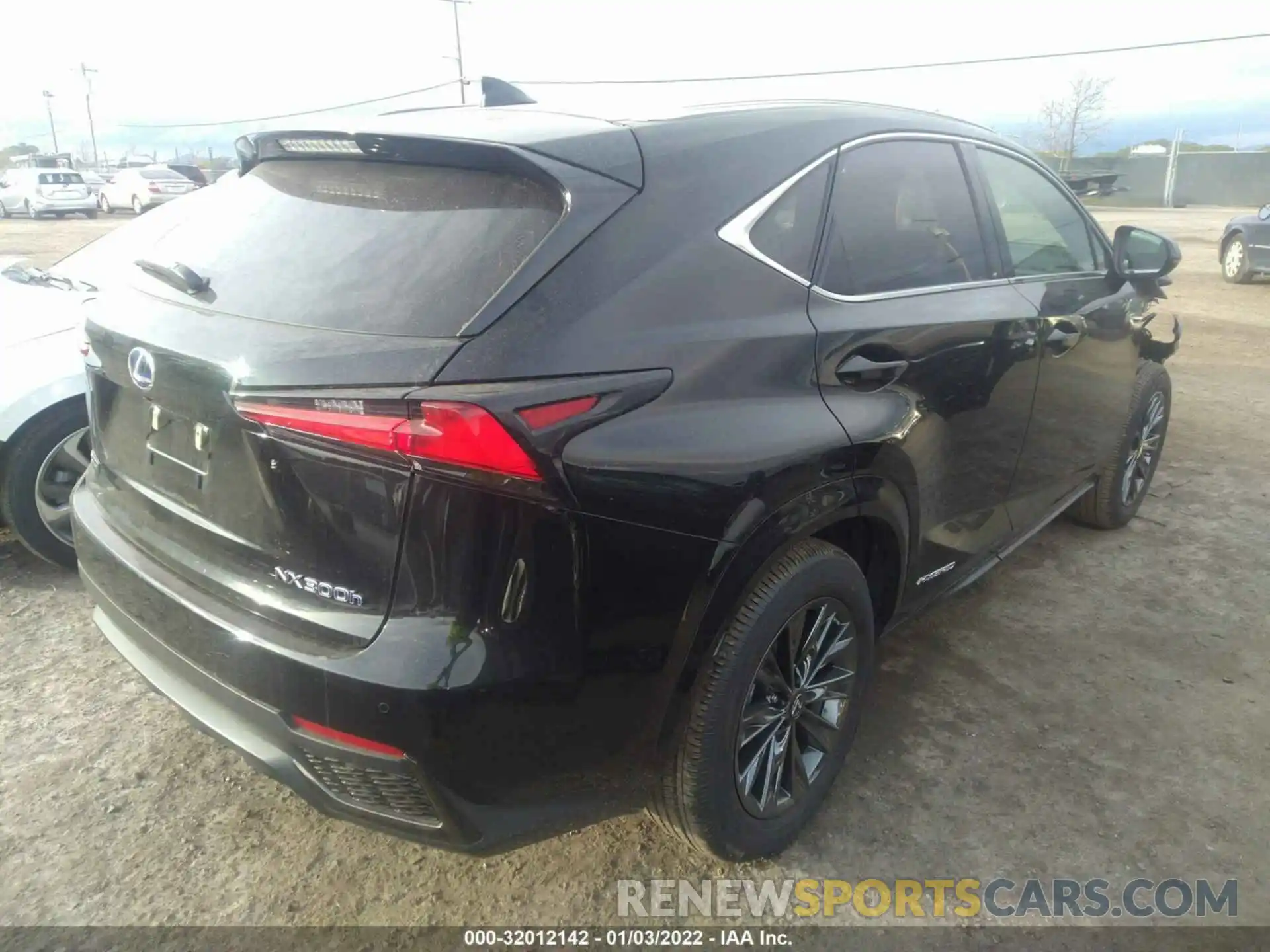 4 Photograph of a damaged car JTJSJRDZ0M2152807 LEXUS NX 2021