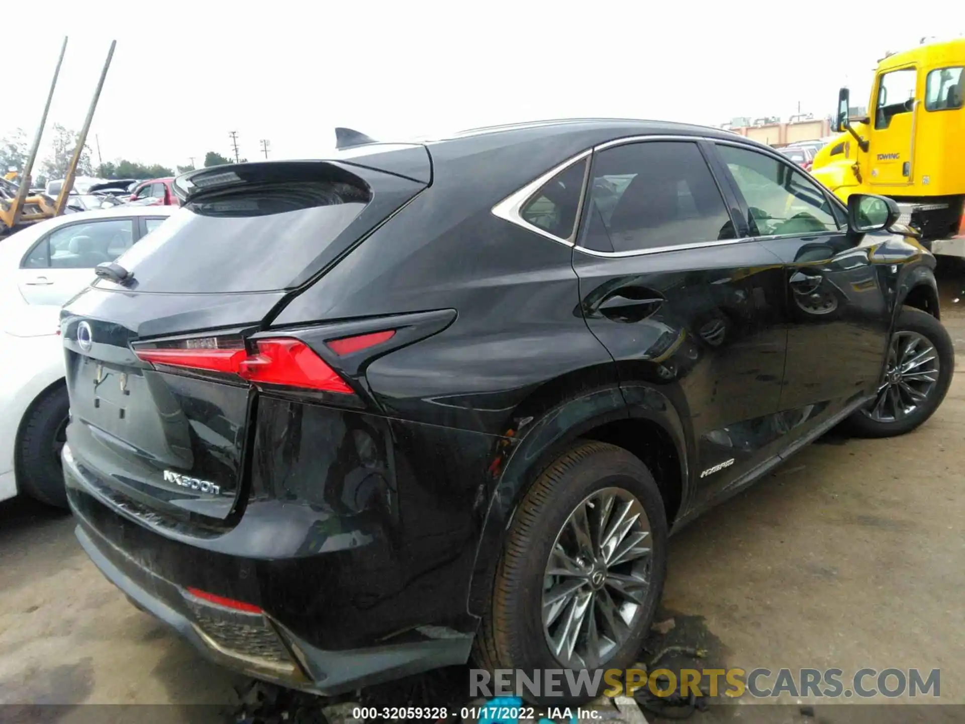 4 Фотография поврежденного автомобиля JTJSJRDZ1M2152251 LEXUS NX 2021