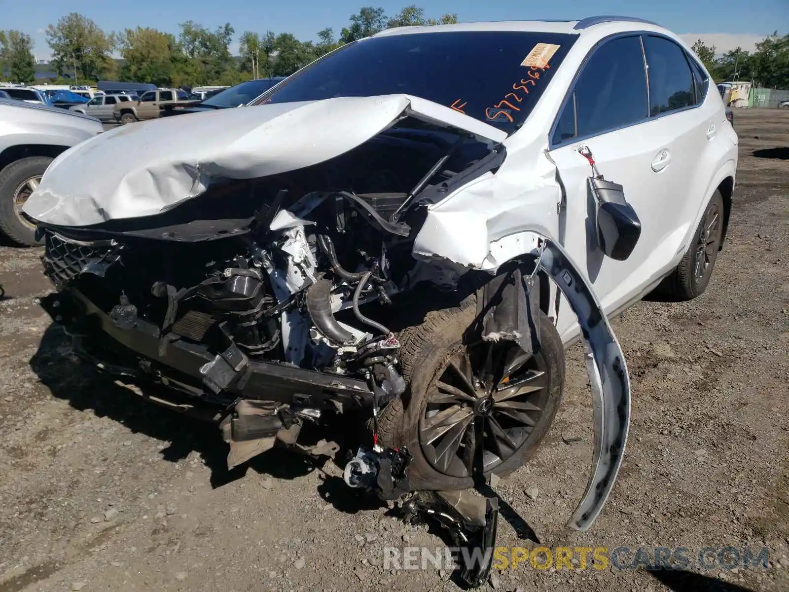 9 Photograph of a damaged car JTJSJRDZ4M5010653 LEXUS NX 2021