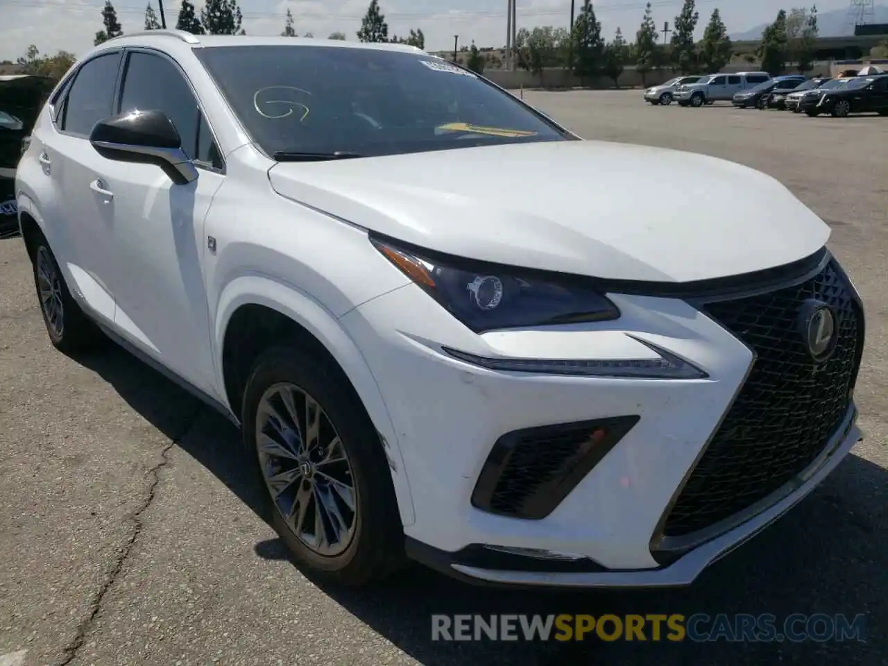 1 Photograph of a damaged car JTJSJRDZ5M2148641 LEXUS NX 2021