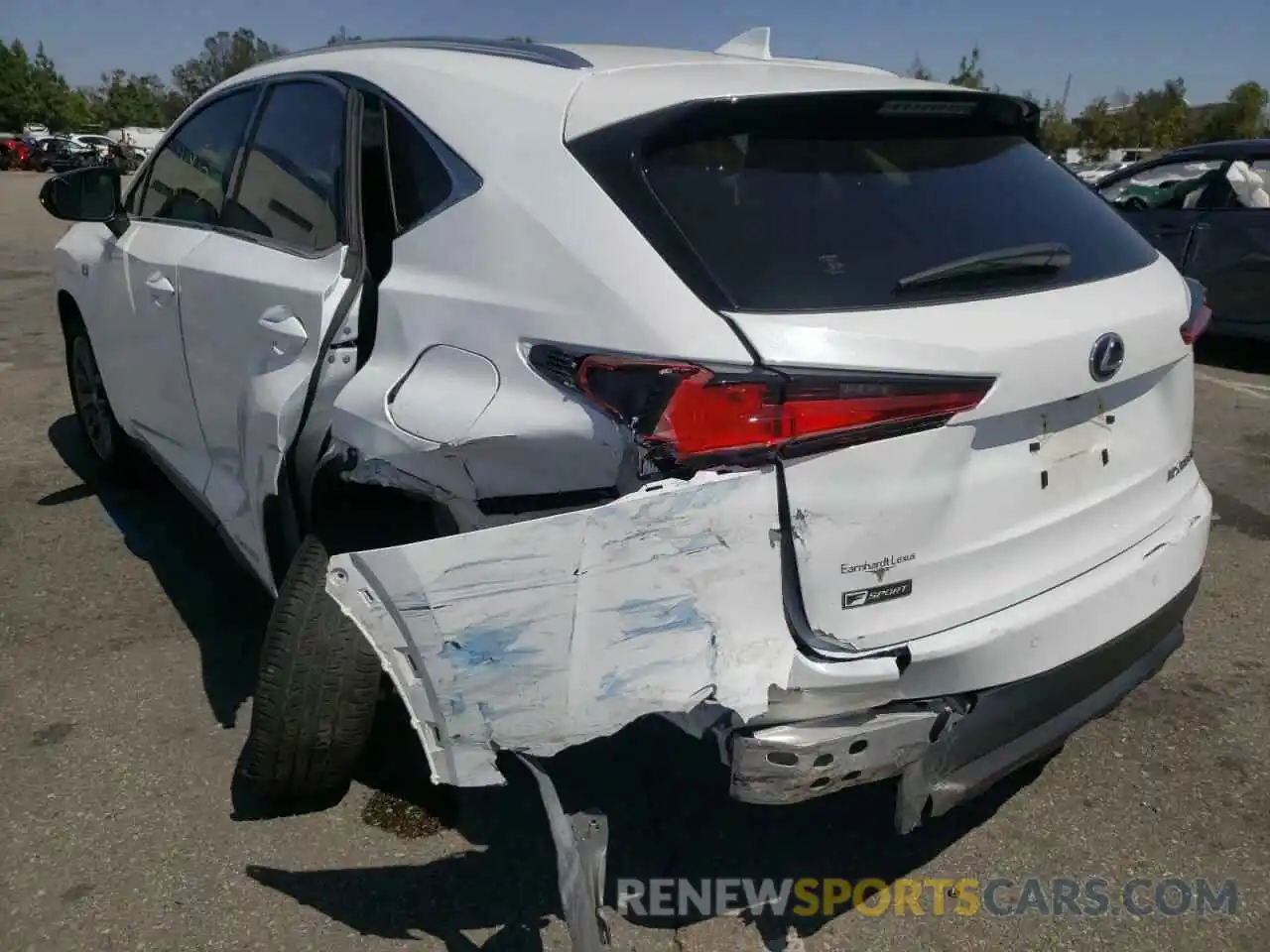 3 Photograph of a damaged car JTJSJRDZ5M2148641 LEXUS NX 2021