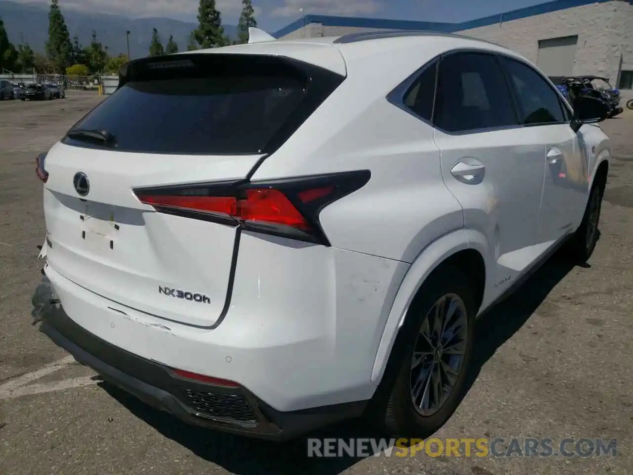 4 Photograph of a damaged car JTJSJRDZ5M2148641 LEXUS NX 2021