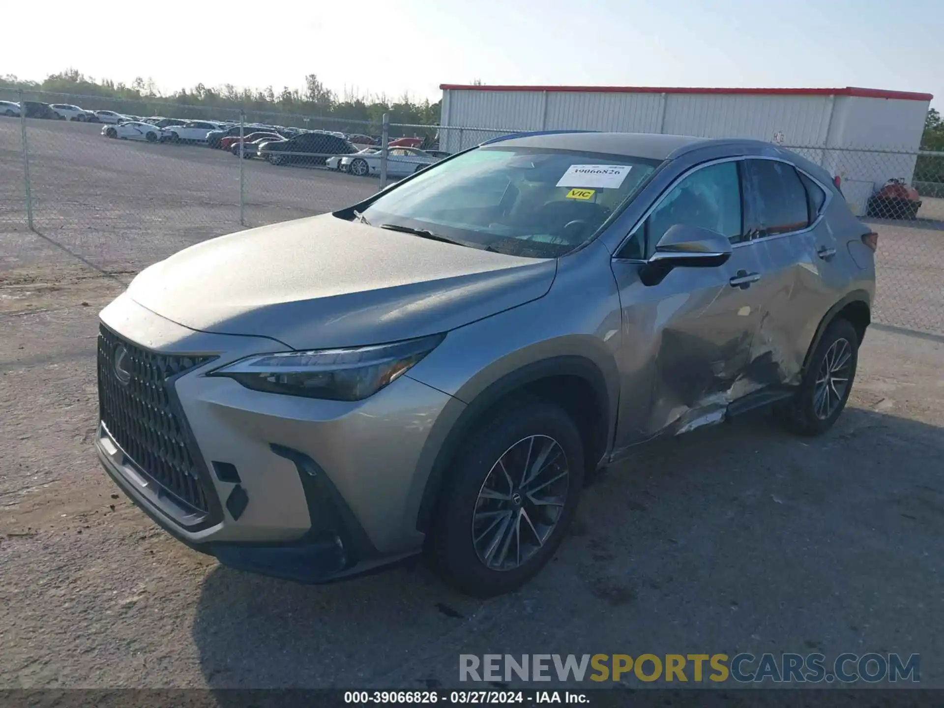 2 Фотография поврежденного автомобиля 2T2ADCAZ5NC002634 LEXUS NX 2022