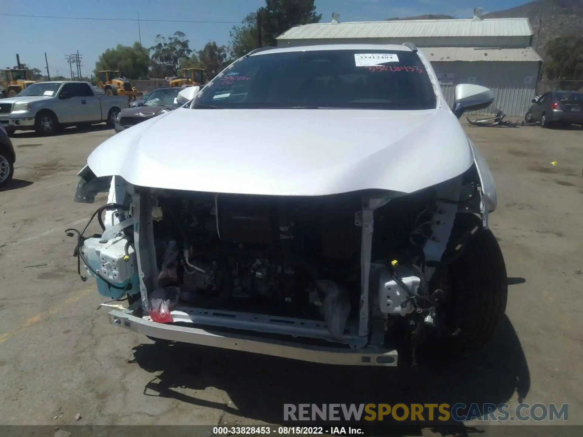 6 Photograph of a damaged car 2T2AGCEZ7NC002054 LEXUS NX 2022