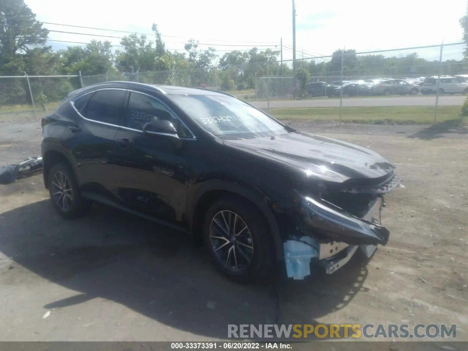 1 Photograph of a damaged car 2T2AKCEZ5NC002181 LEXUS NX 2022