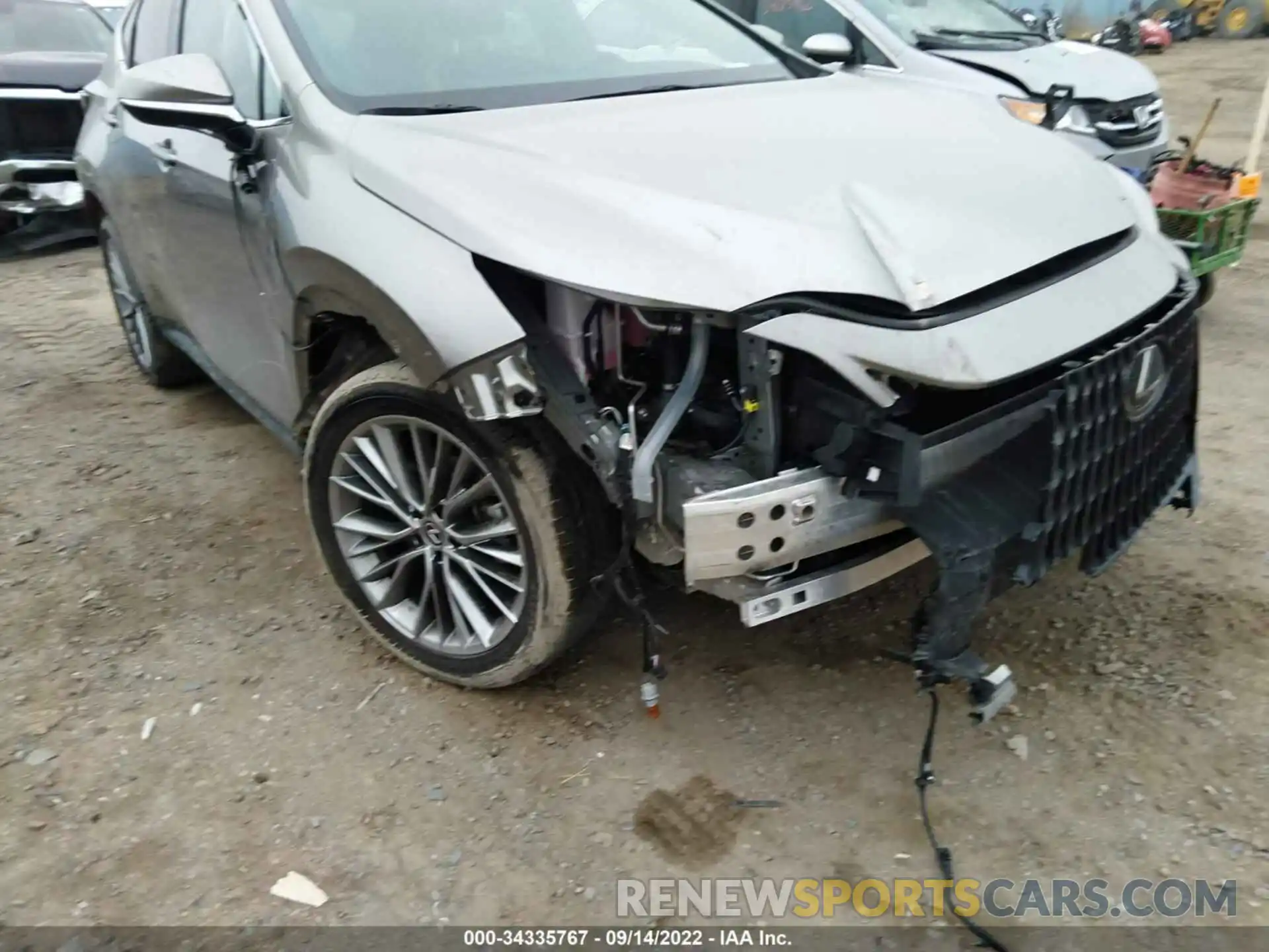 6 Photograph of a damaged car 2T2GKCEZ9NC001075 LEXUS NX 2022