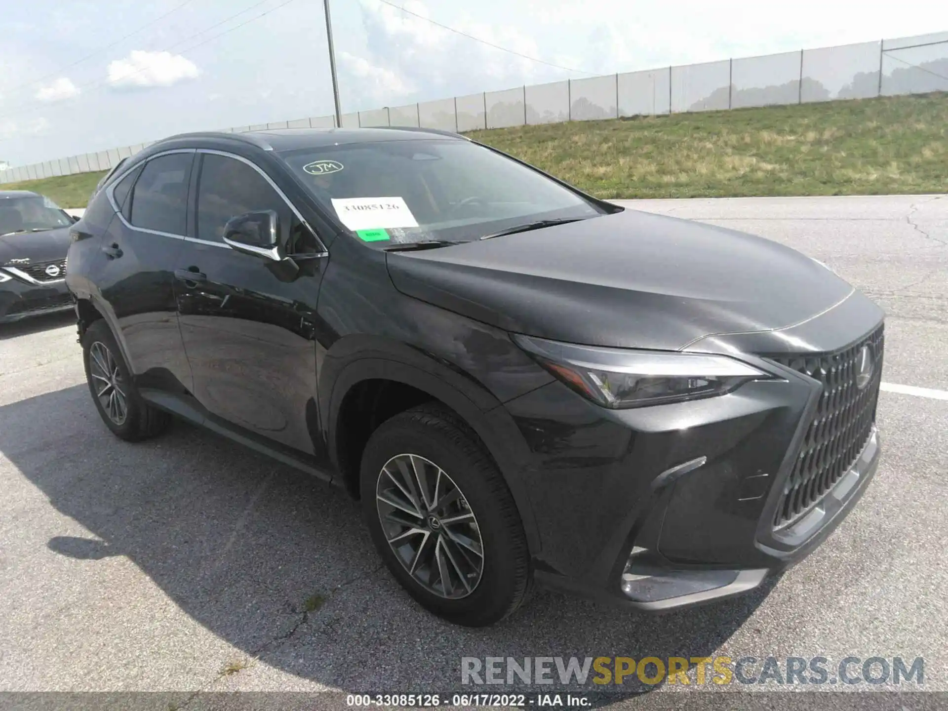 1 Фотография поврежденного автомобиля JTJADCAZ6N2000116 LEXUS NX 2022