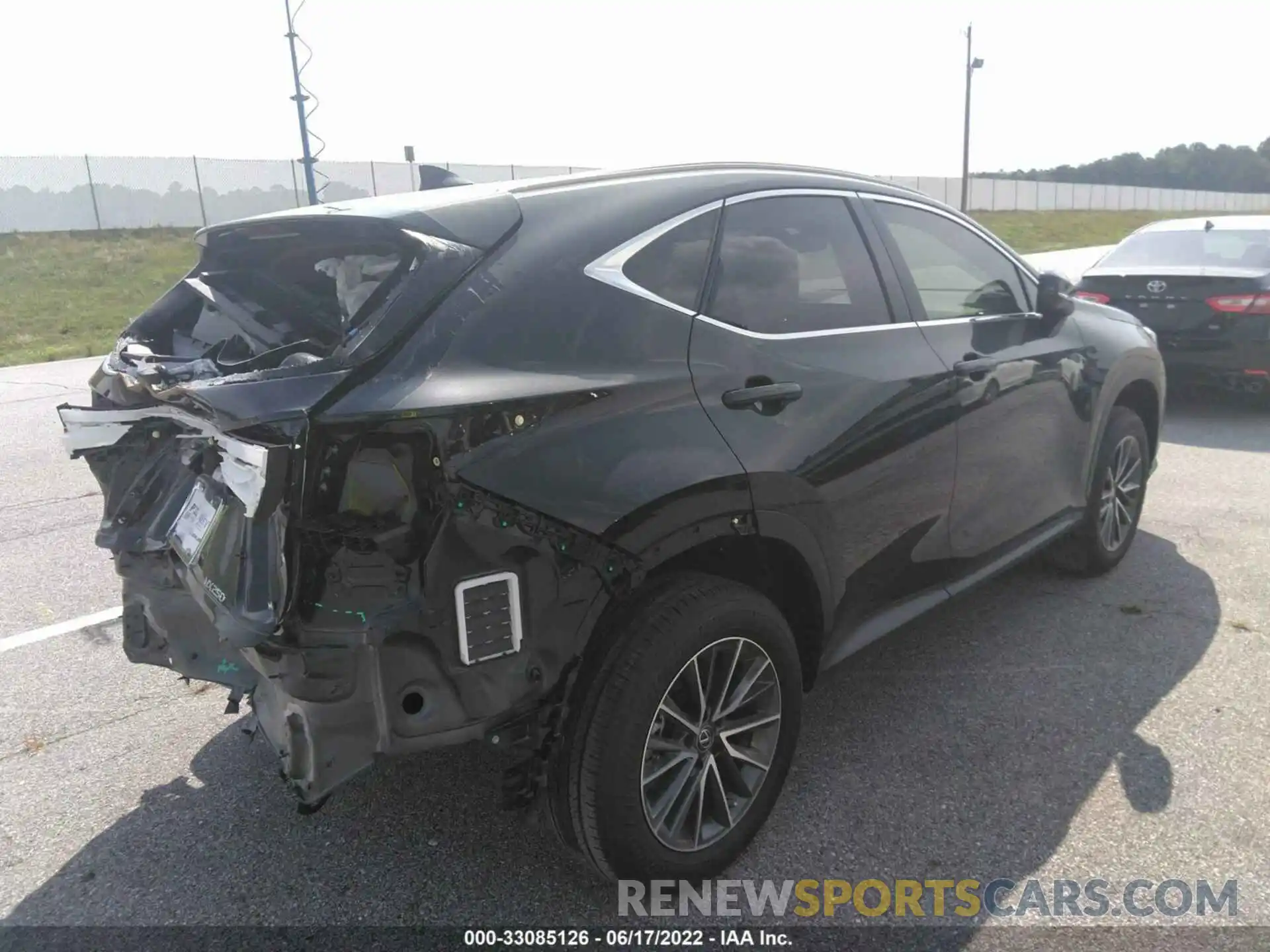 4 Photograph of a damaged car JTJADCAZ6N2000116 LEXUS NX 2022