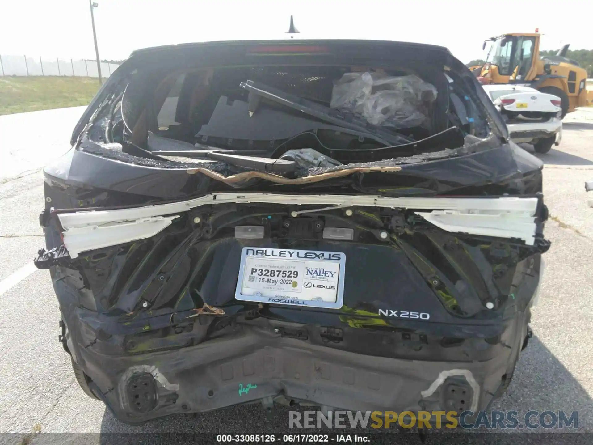 6 Photograph of a damaged car JTJADCAZ6N2000116 LEXUS NX 2022