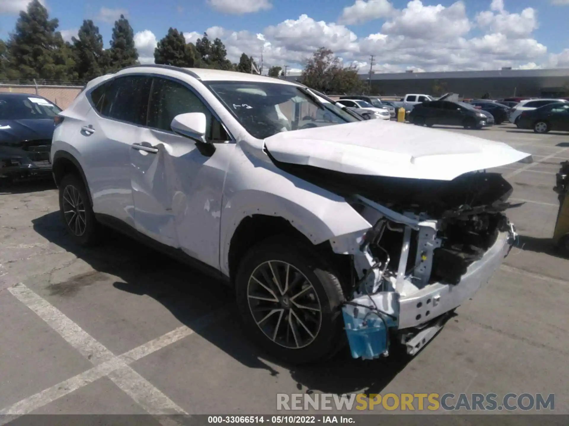 1 Photograph of a damaged car JTJADCEZXN2000436 LEXUS NX 2022