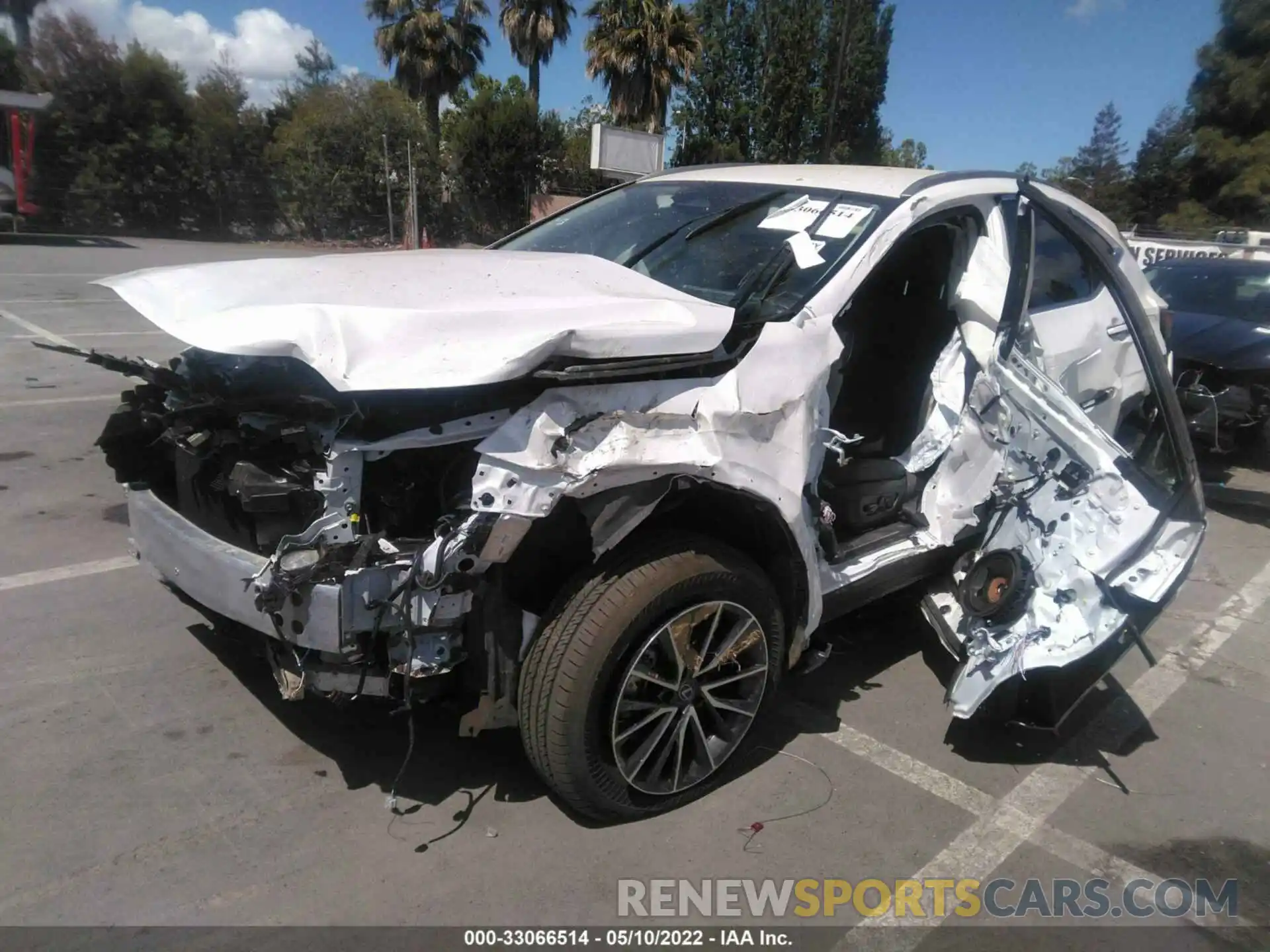 2 Photograph of a damaged car JTJADCEZXN2000436 LEXUS NX 2022