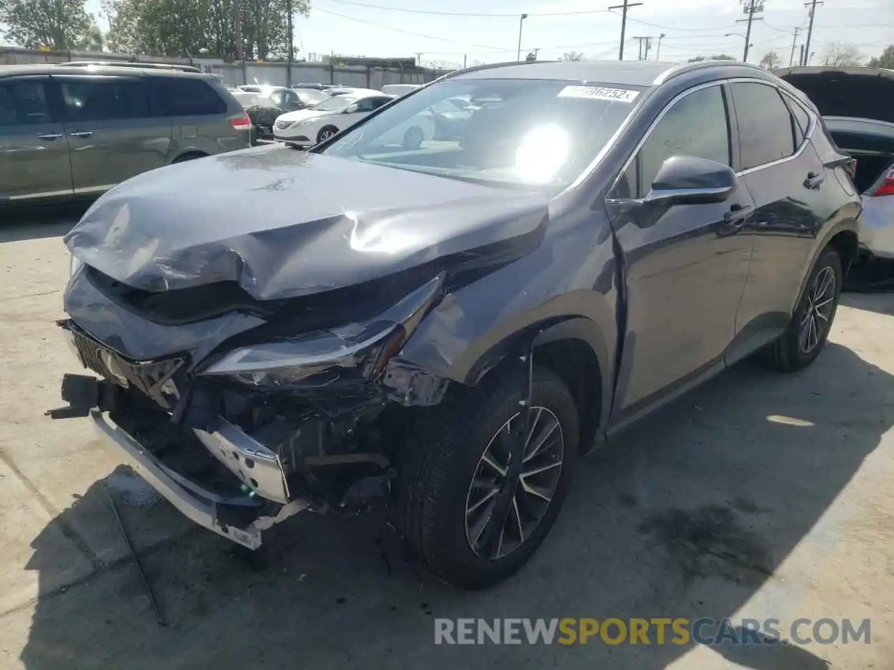 2 Photograph of a damaged car JTJAKCEZ9N5000190 LEXUS NX 2022