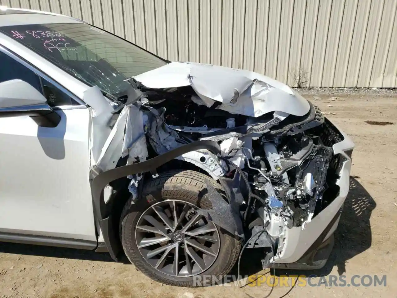 9 Photograph of a damaged car JTJGGCEZ0N5000610 LEXUS NX 2022