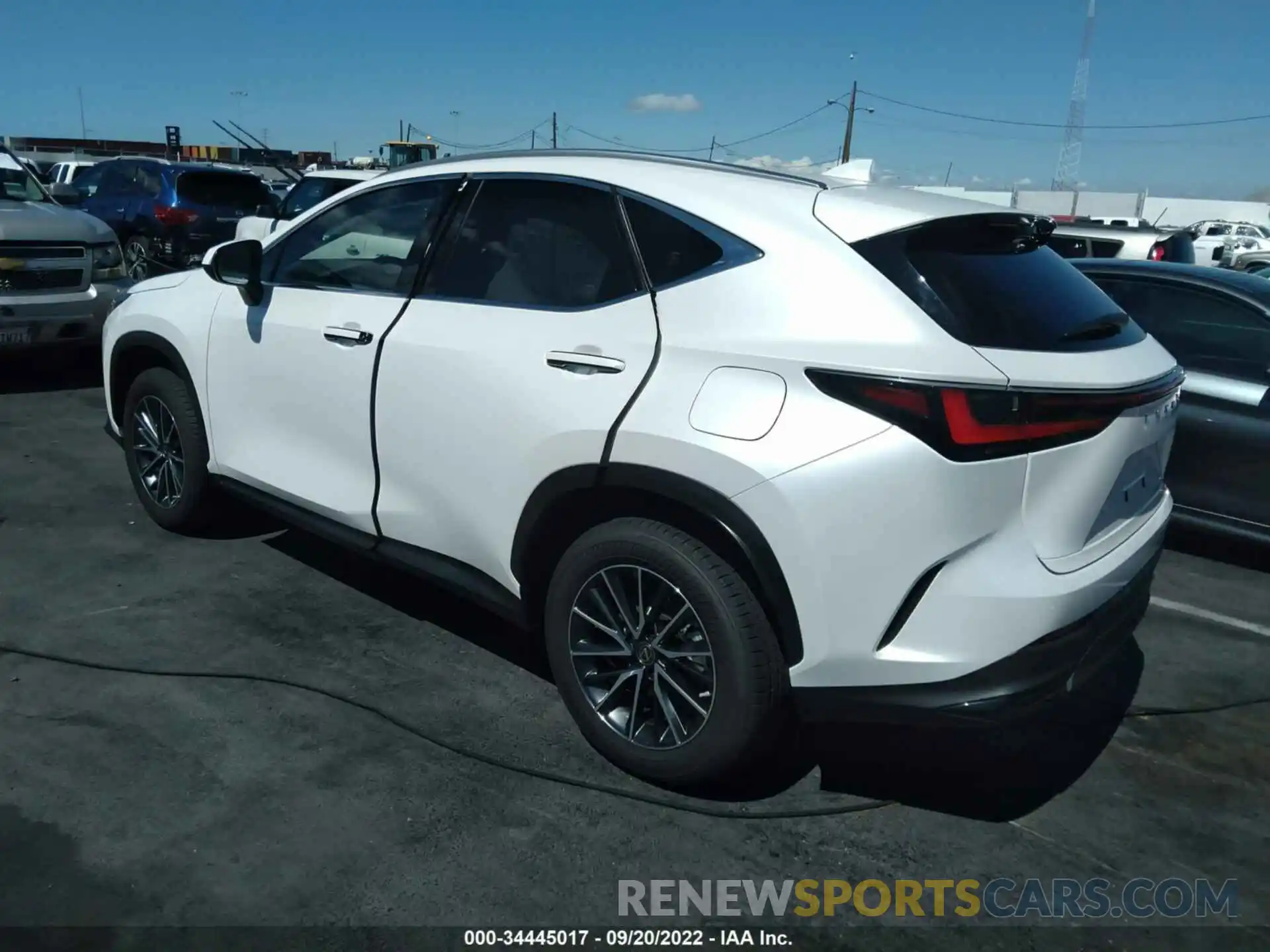 3 Photograph of a damaged car JTJGKCEZXN5001889 LEXUS NX 2022