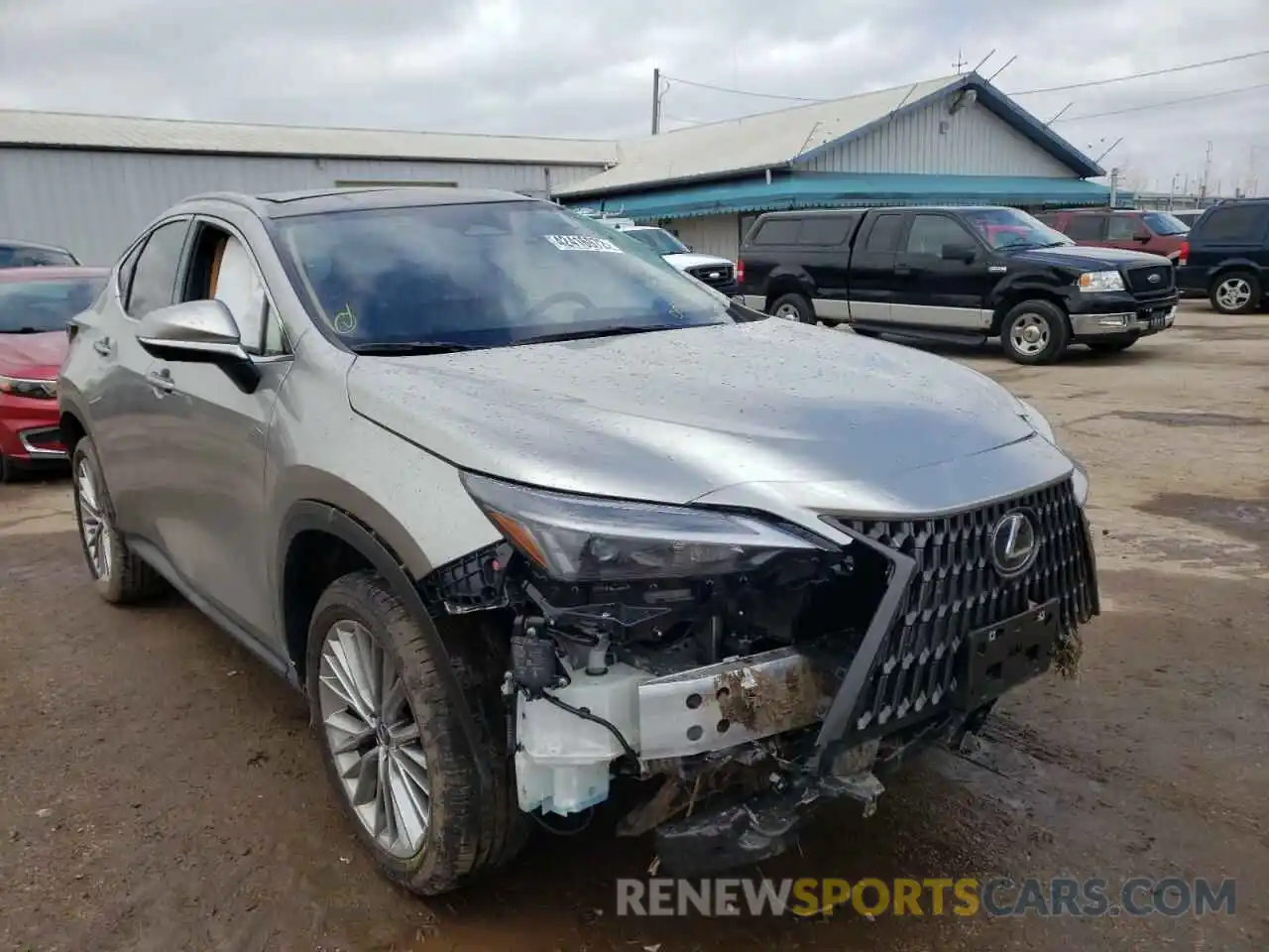 1 Фотография поврежденного автомобиля JTJHKCEZ5N5000377 LEXUS NX 2022