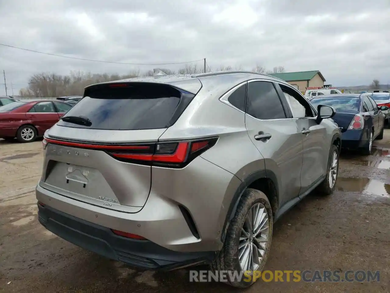 4 Фотография поврежденного автомобиля JTJHKCEZ5N5000377 LEXUS NX 2022