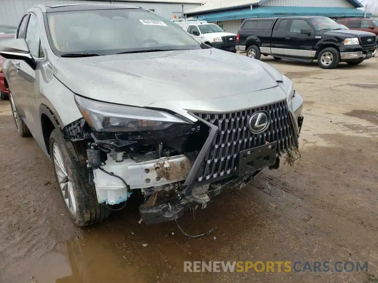 9 Photograph of a damaged car JTJHKCEZ5N5000377 LEXUS NX 2022