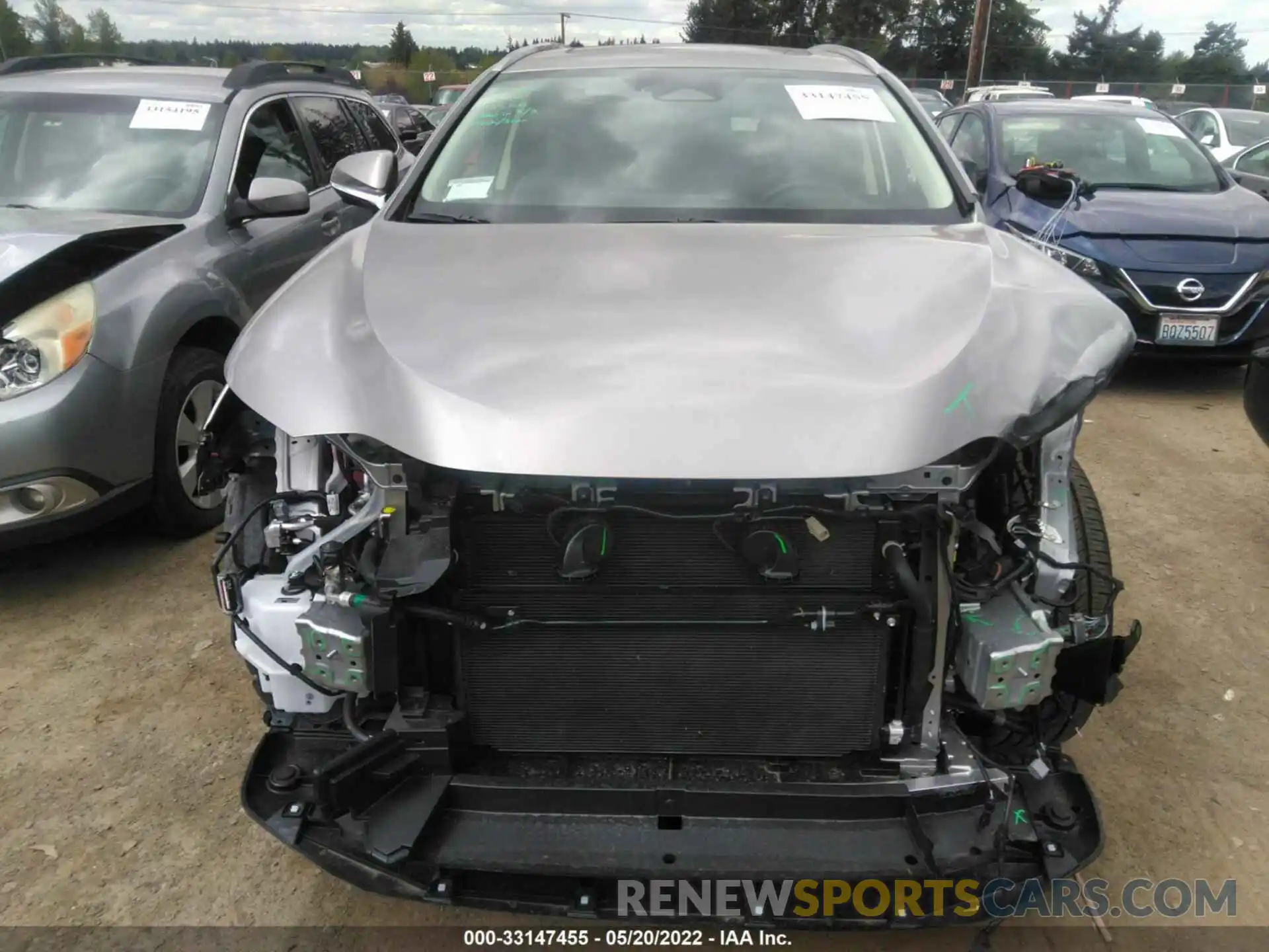 6 Photograph of a damaged car JTJHKCFZ2N2004533 LEXUS NX 2022