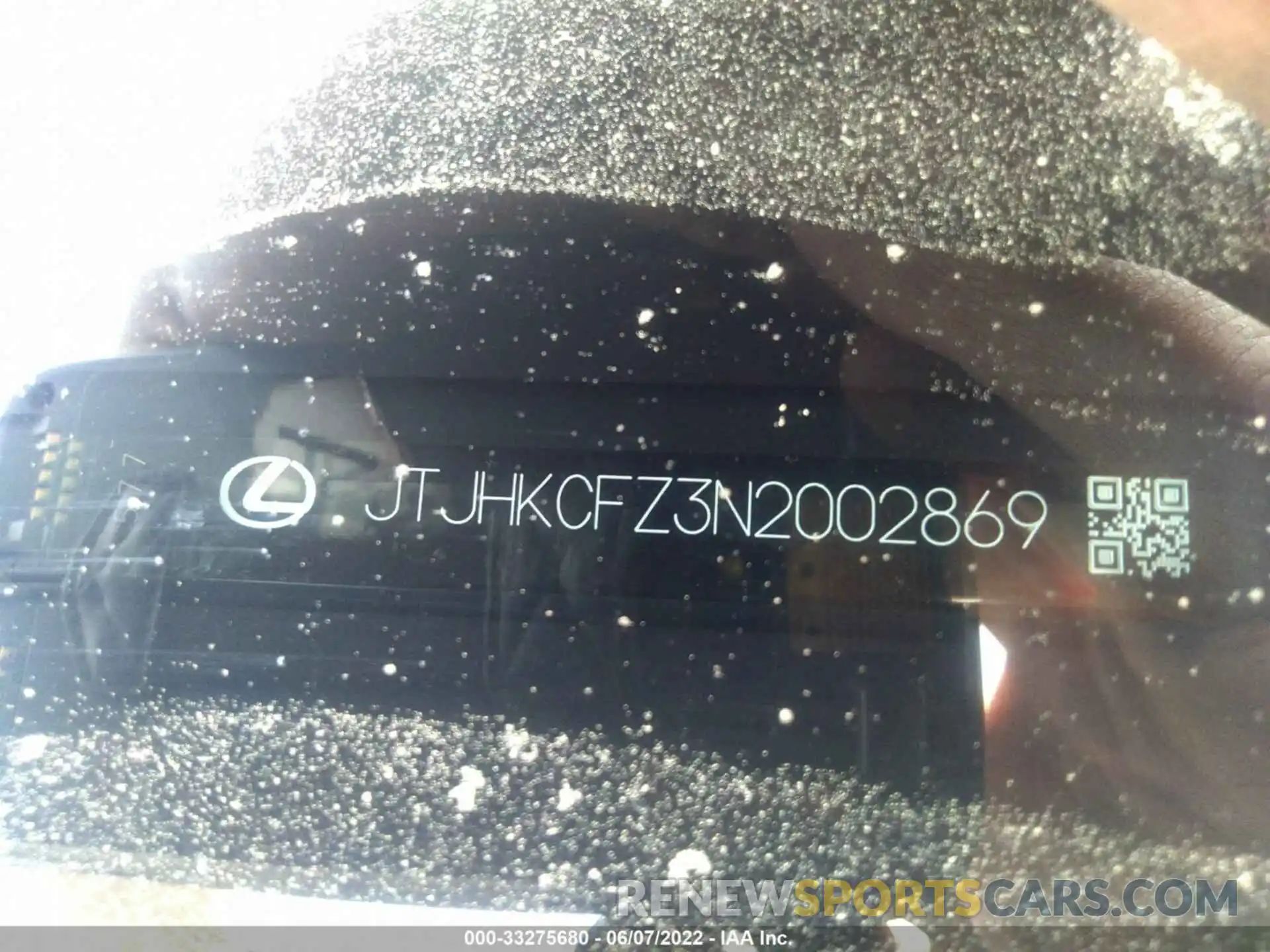 9 Photograph of a damaged car JTJHKCFZ3N2002869 LEXUS NX 2022