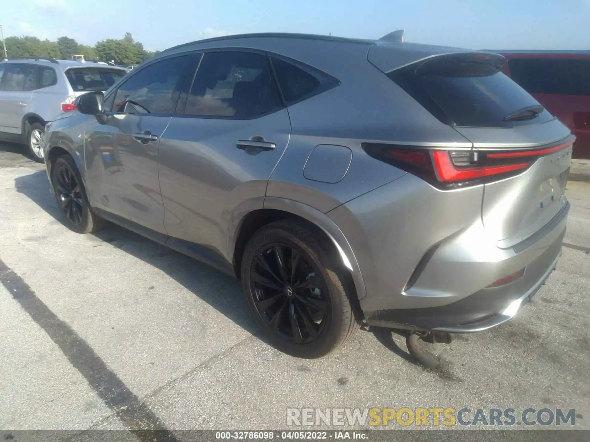 3 Photograph of a damaged car JTJKGCEZ6N2001790 LEXUS NX 2022