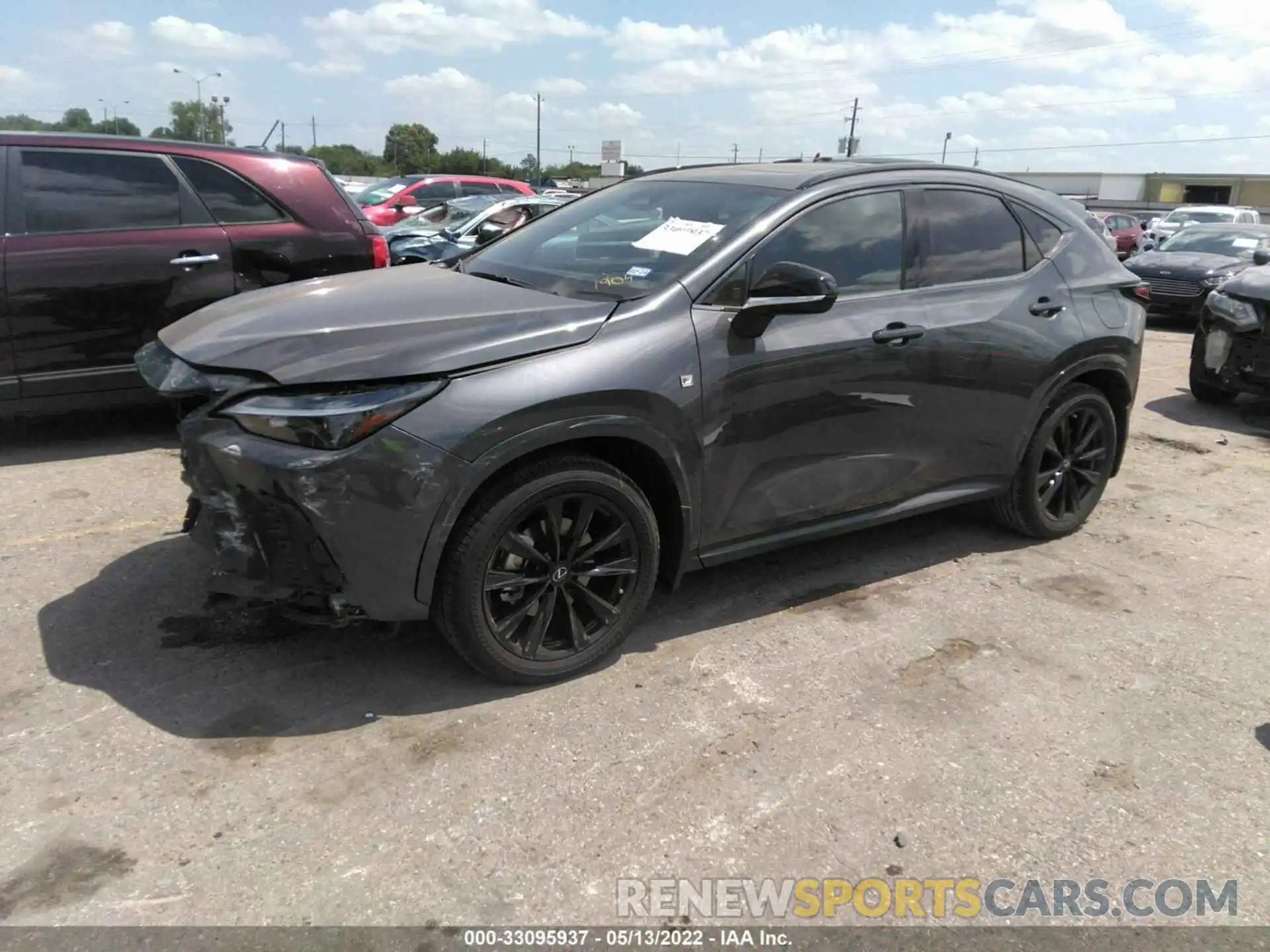 2 Фотография поврежденного автомобиля JTJKGCEZ8N5001904 LEXUS NX 2022