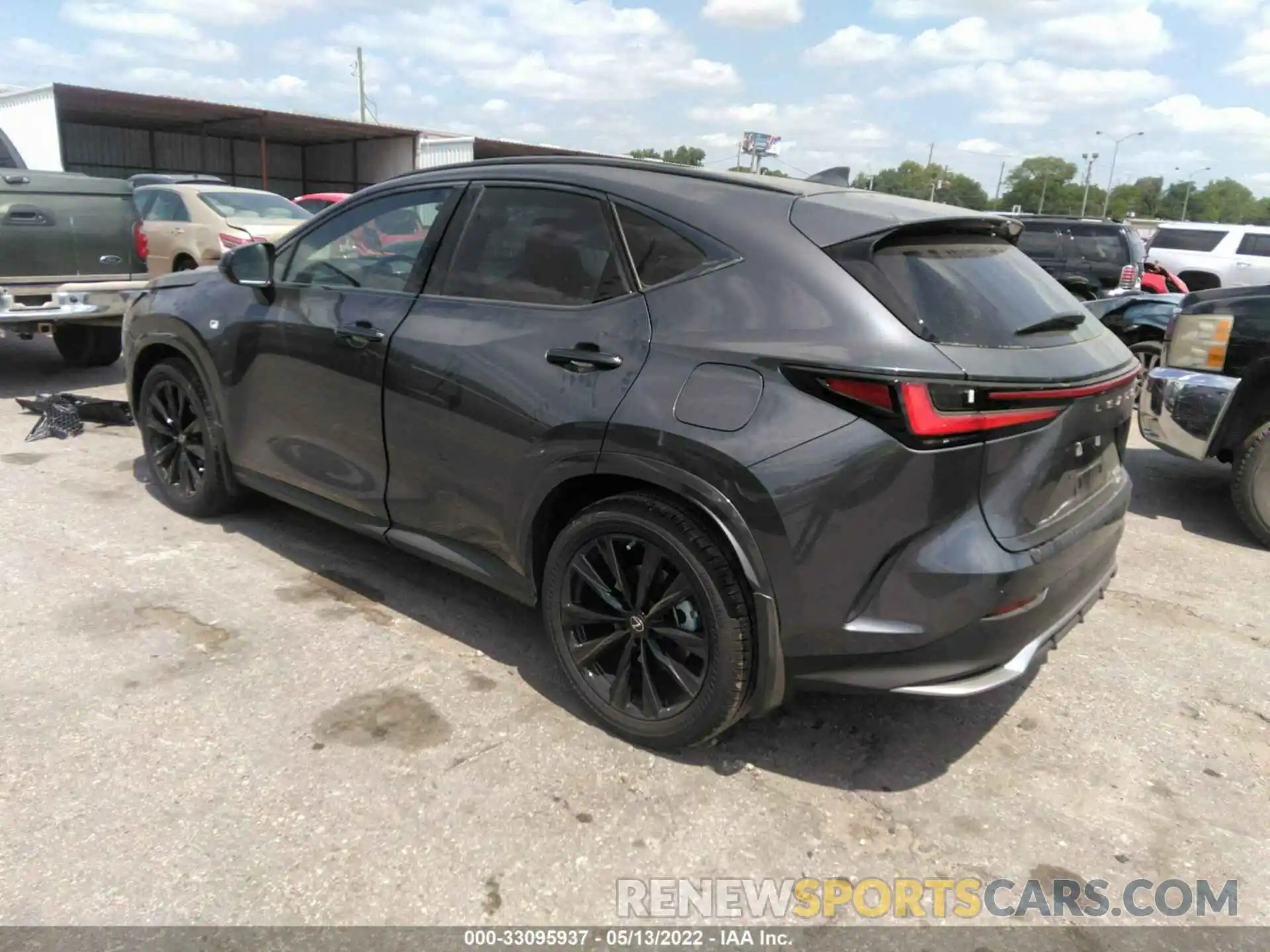 3 Фотография поврежденного автомобиля JTJKGCEZ8N5001904 LEXUS NX 2022