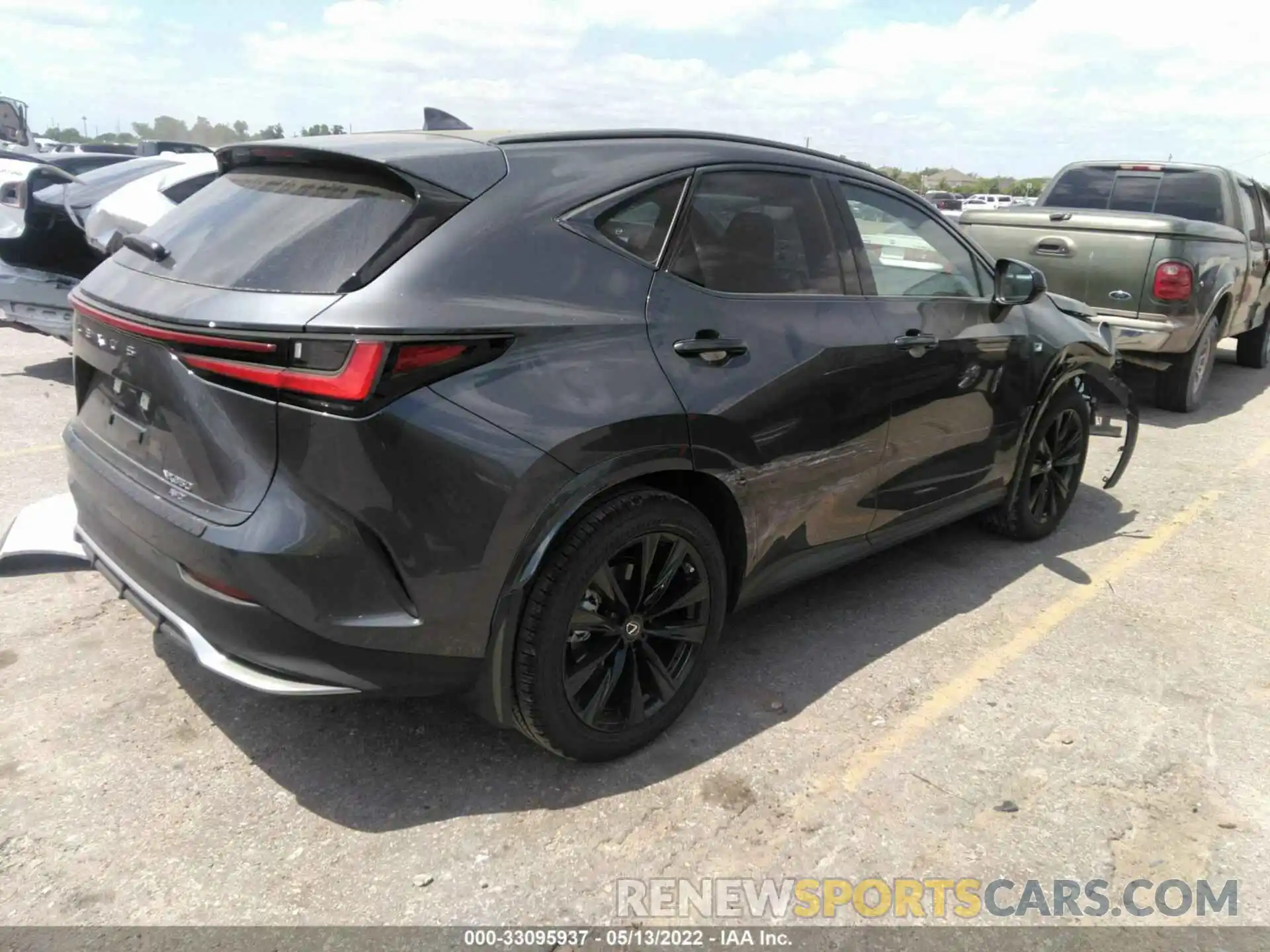 4 Фотография поврежденного автомобиля JTJKGCEZ8N5001904 LEXUS NX 2022