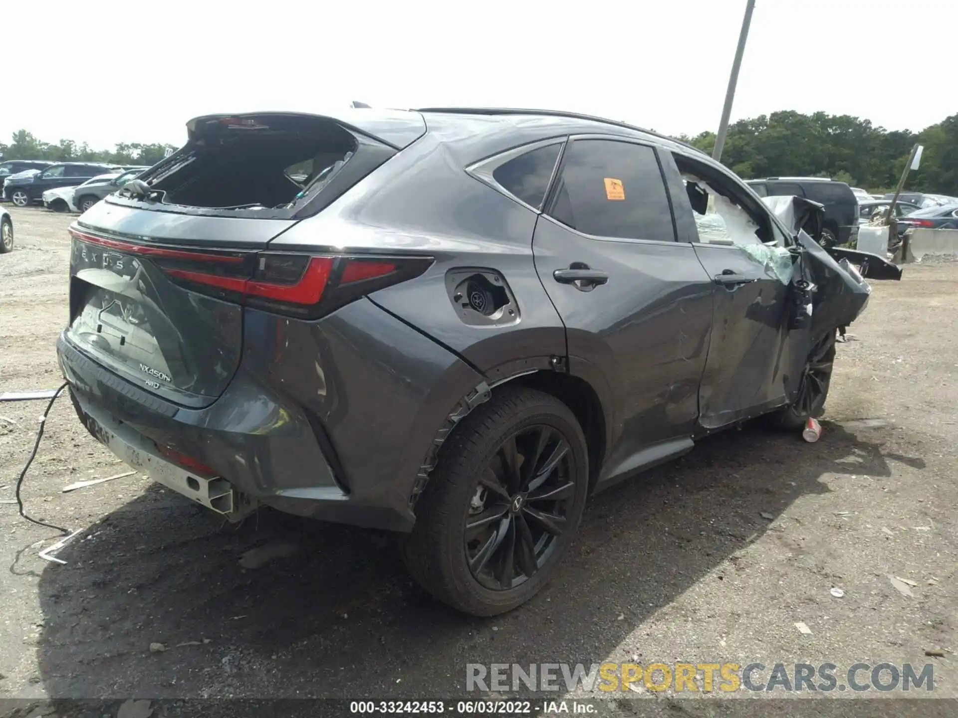 4 Фотография поврежденного автомобиля JTJKKCFZ0N2000759 LEXUS NX 2022