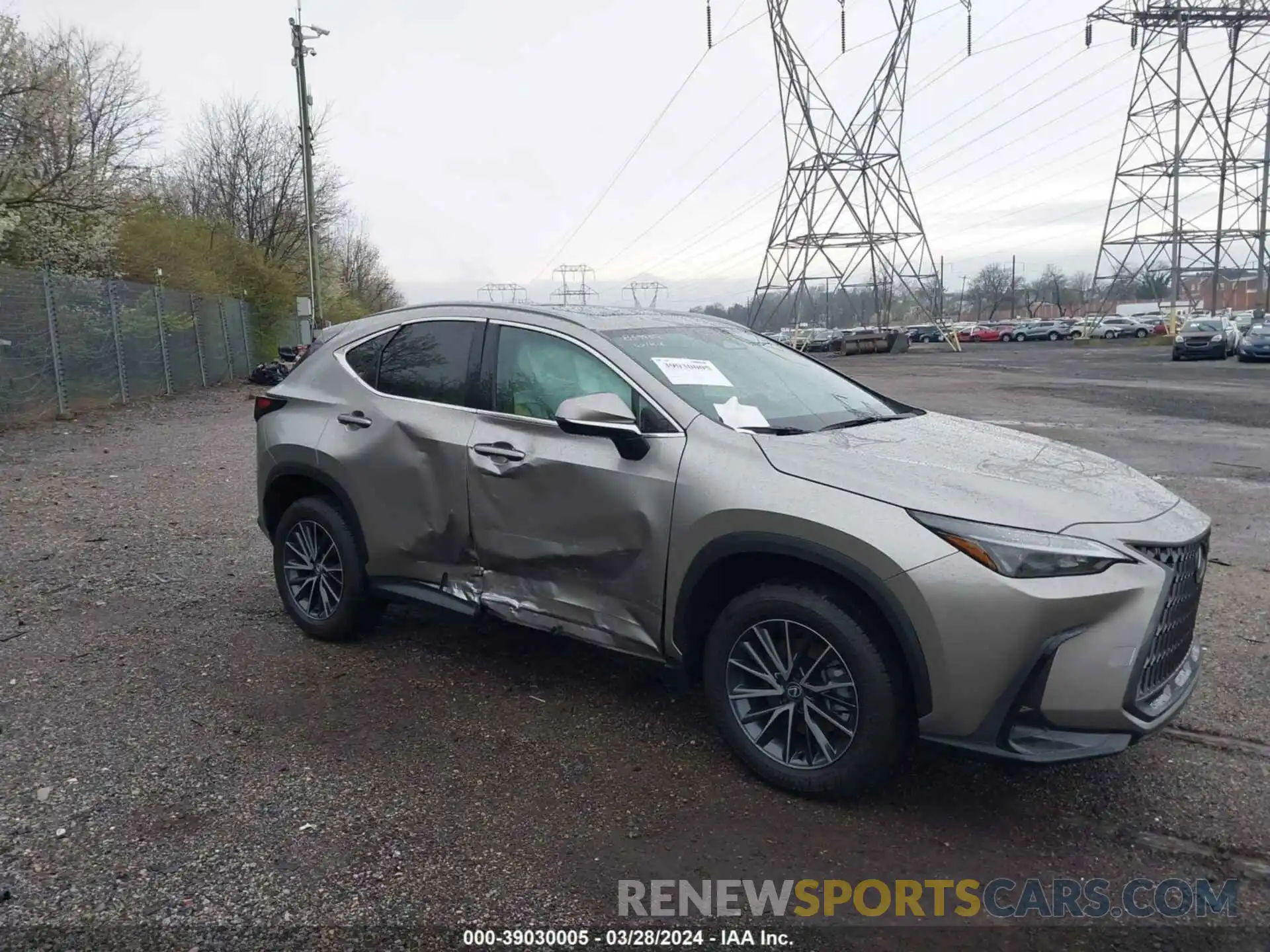 1 Photograph of a damaged car 2T2ADCAZ6RC010067 LEXUS NX 2024