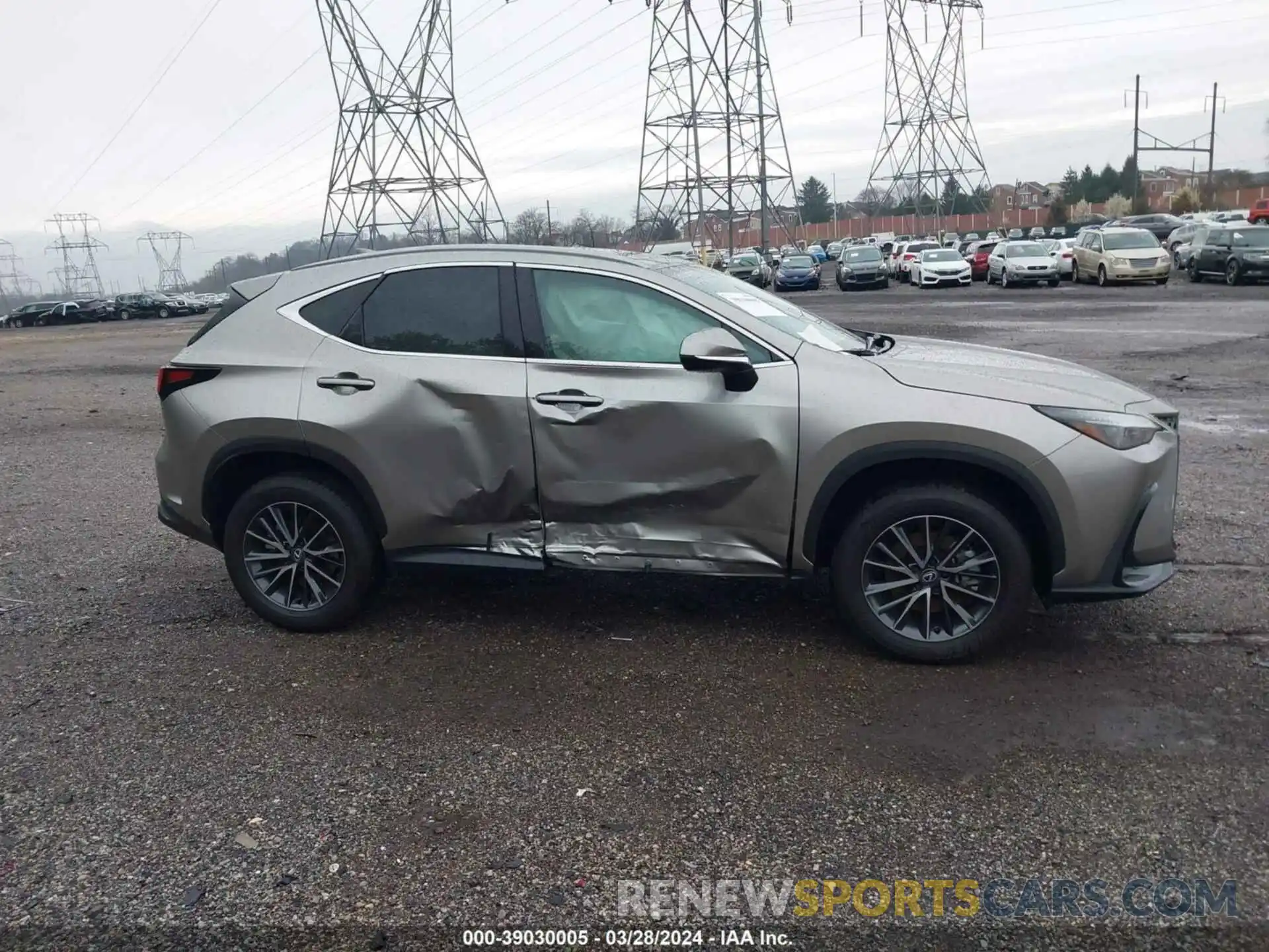 14 Photograph of a damaged car 2T2ADCAZ6RC010067 LEXUS NX 2024