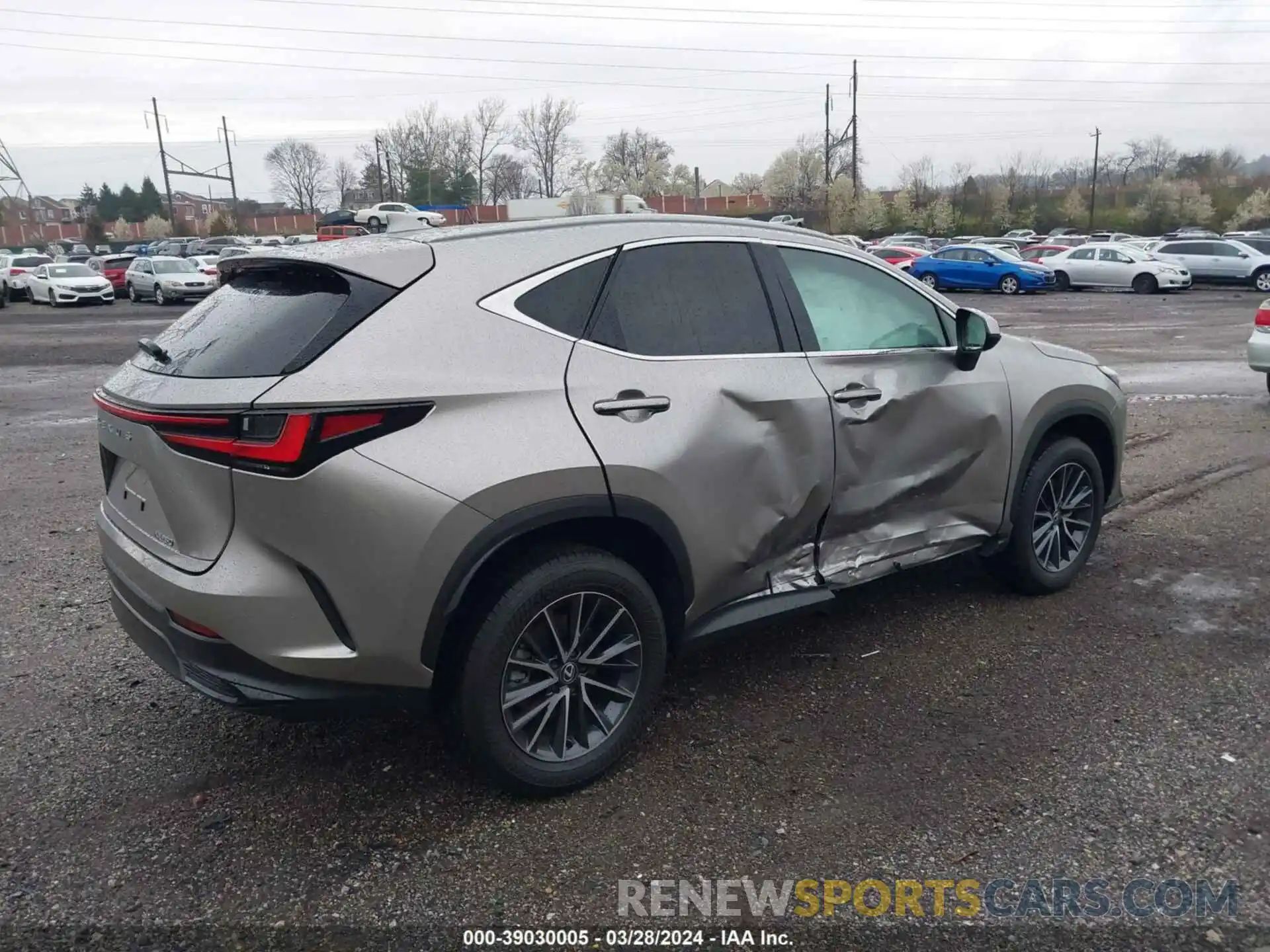 4 Photograph of a damaged car 2T2ADCAZ6RC010067 LEXUS NX 2024