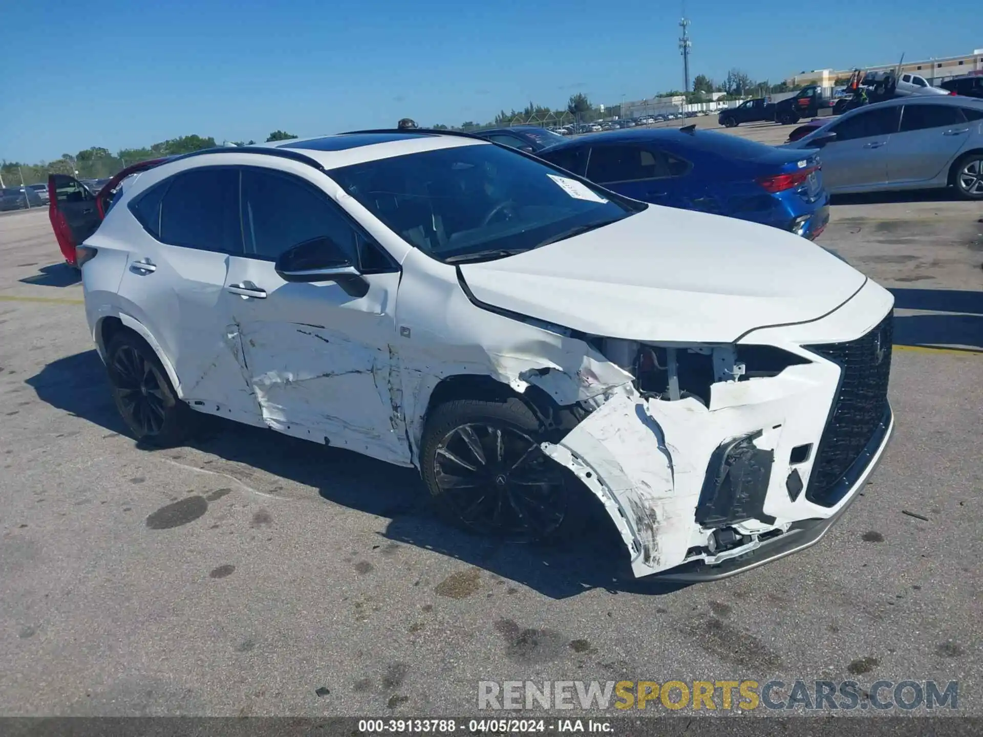 1 Photograph of a damaged car 2T2KGCEZ3RC038379 LEXUS NX 2024