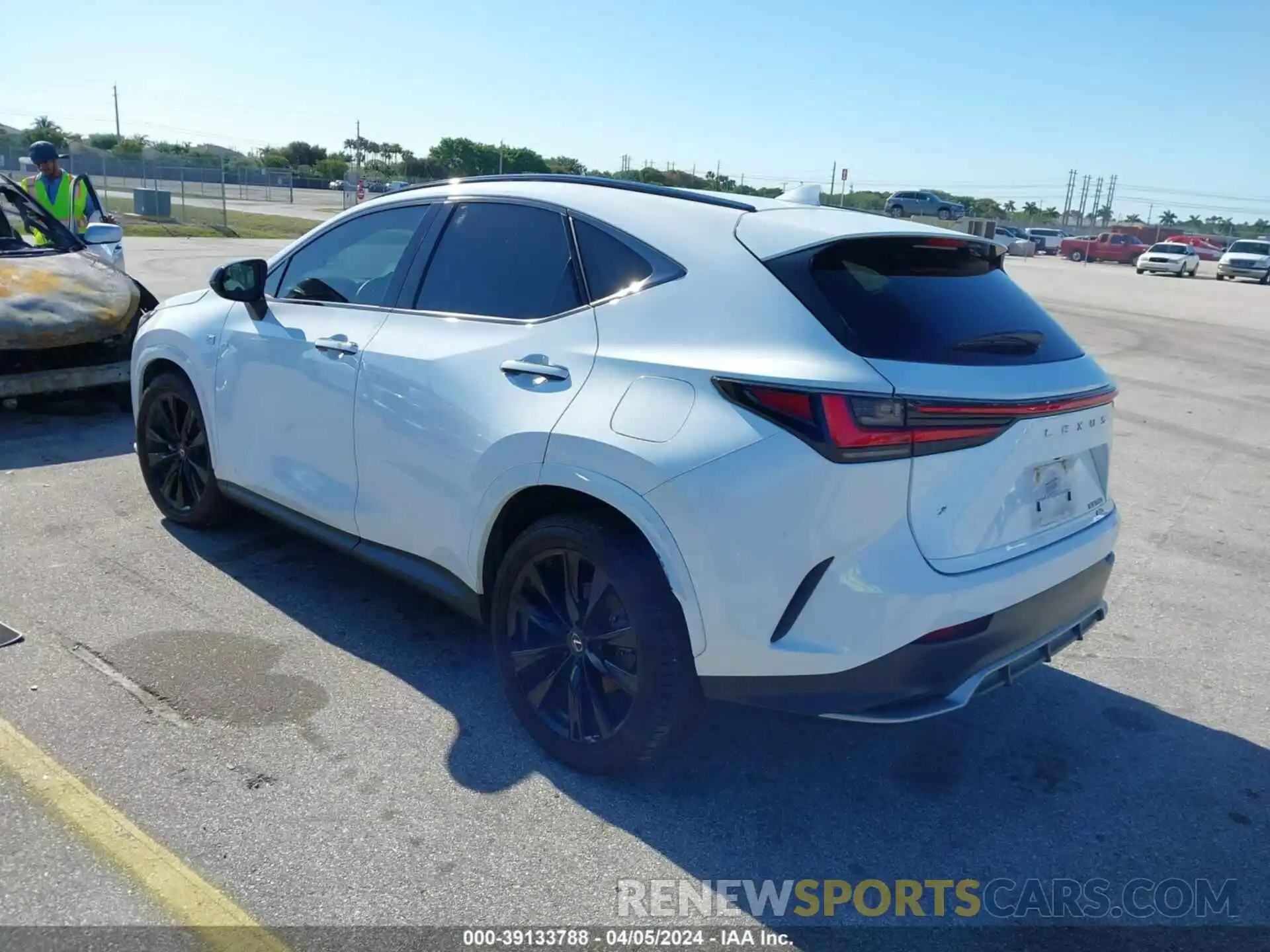 3 Photograph of a damaged car 2T2KGCEZ3RC038379 LEXUS NX 2024