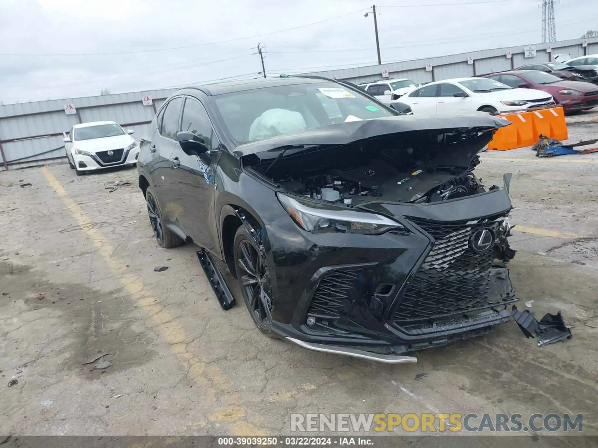 1 Photograph of a damaged car 2T2KGCEZ7RC055959 LEXUS NX 2024