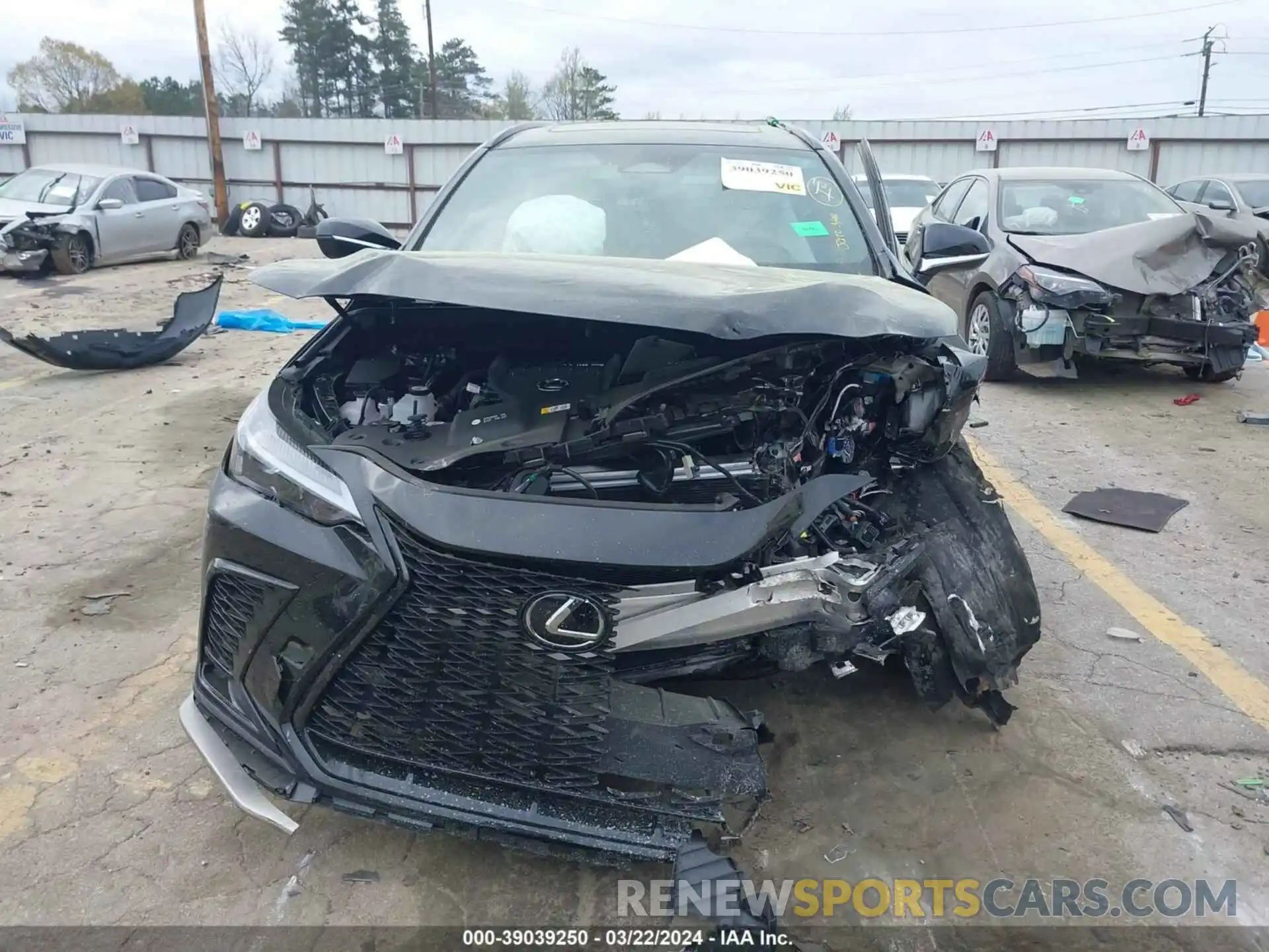 11 Photograph of a damaged car 2T2KGCEZ7RC055959 LEXUS NX 2024