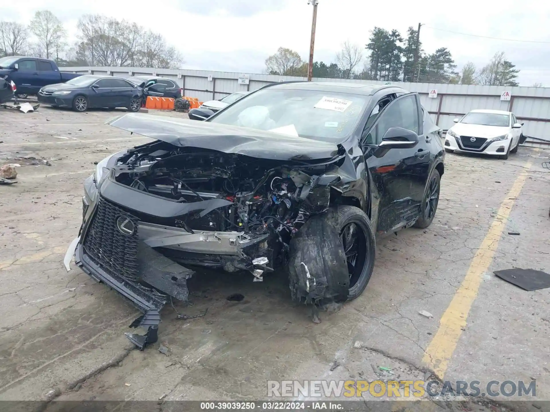 2 Photograph of a damaged car 2T2KGCEZ7RC055959 LEXUS NX 2024