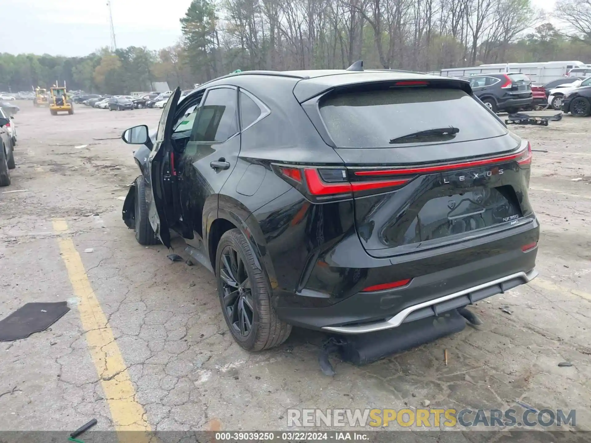 3 Photograph of a damaged car 2T2KGCEZ7RC055959 LEXUS NX 2024