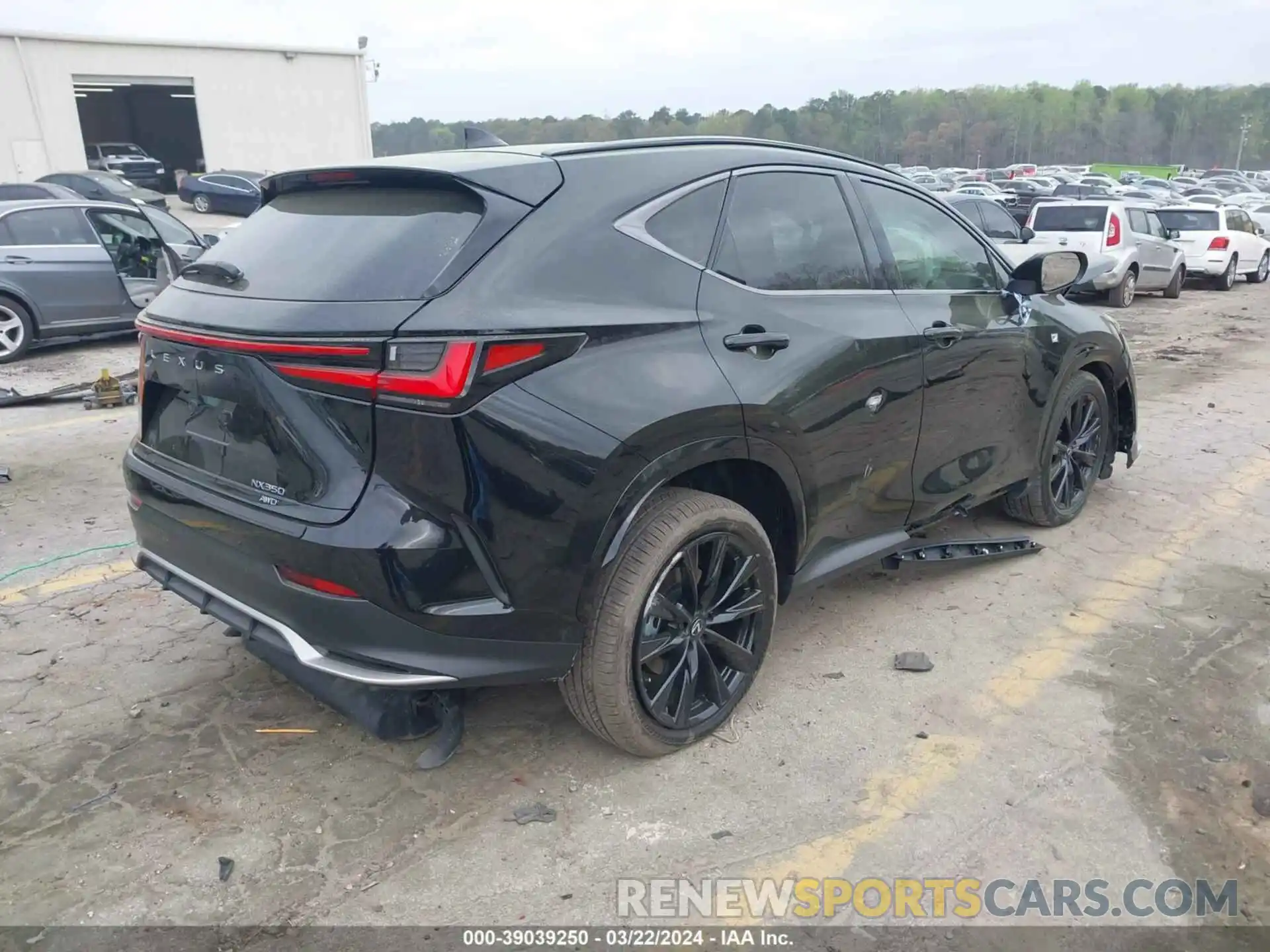 4 Photograph of a damaged car 2T2KGCEZ7RC055959 LEXUS NX 2024