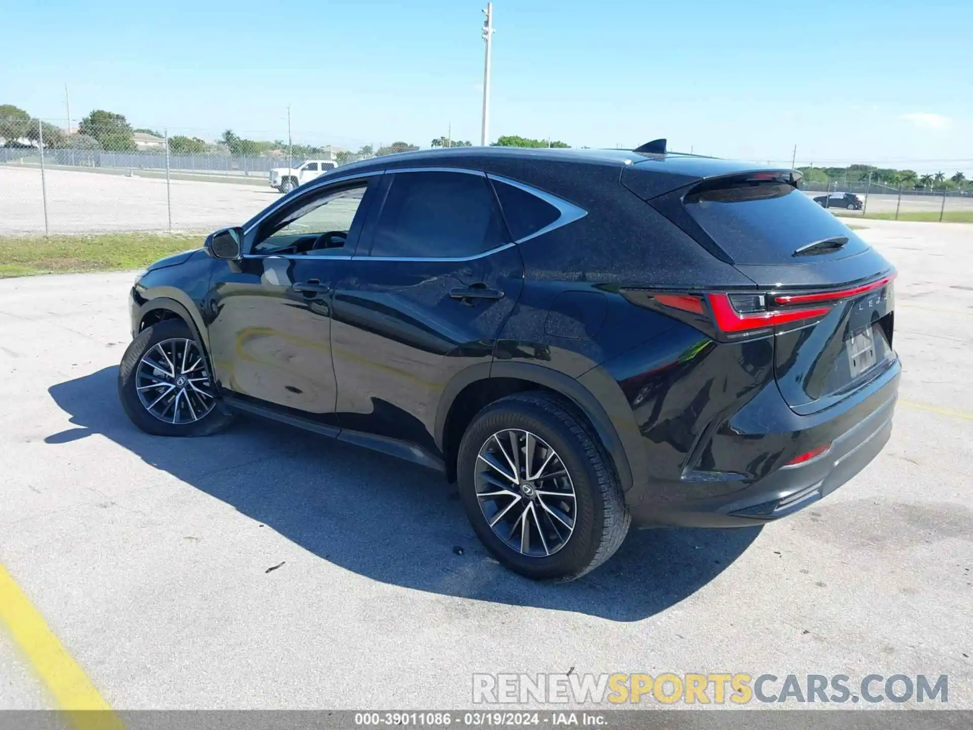 3 Photograph of a damaged car 2T2ADCAZ7NC001775 LEXUS NX 250 2022