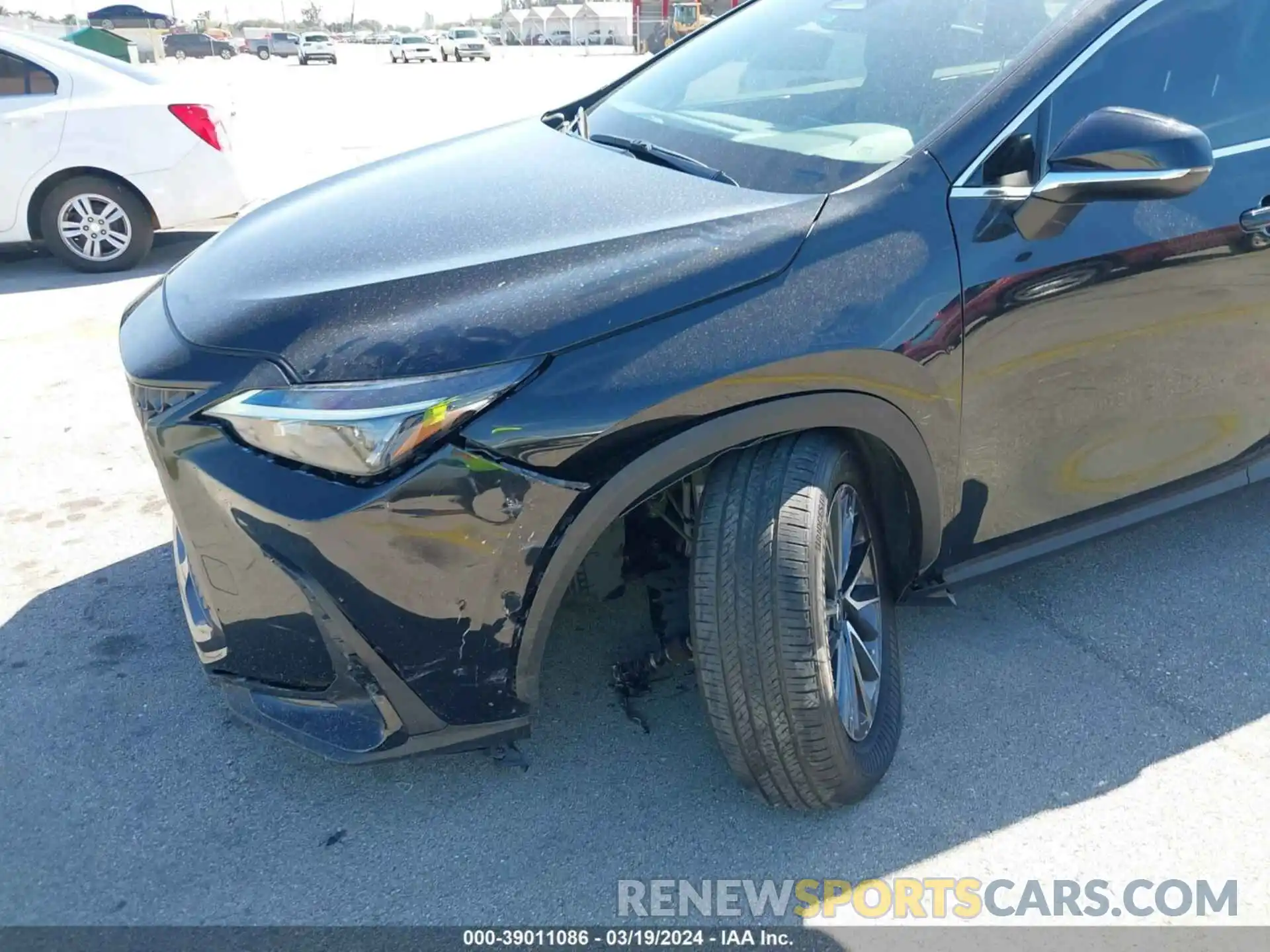 6 Photograph of a damaged car 2T2ADCAZ7NC001775 LEXUS NX 250 2022