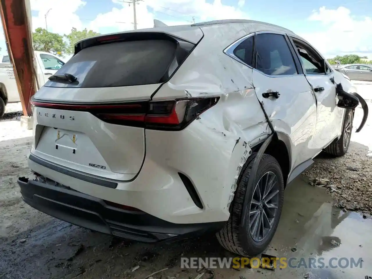 4 Фотография поврежденного автомобиля 2T2ADCAZ9NC001423 LEXUS NX 250 2022