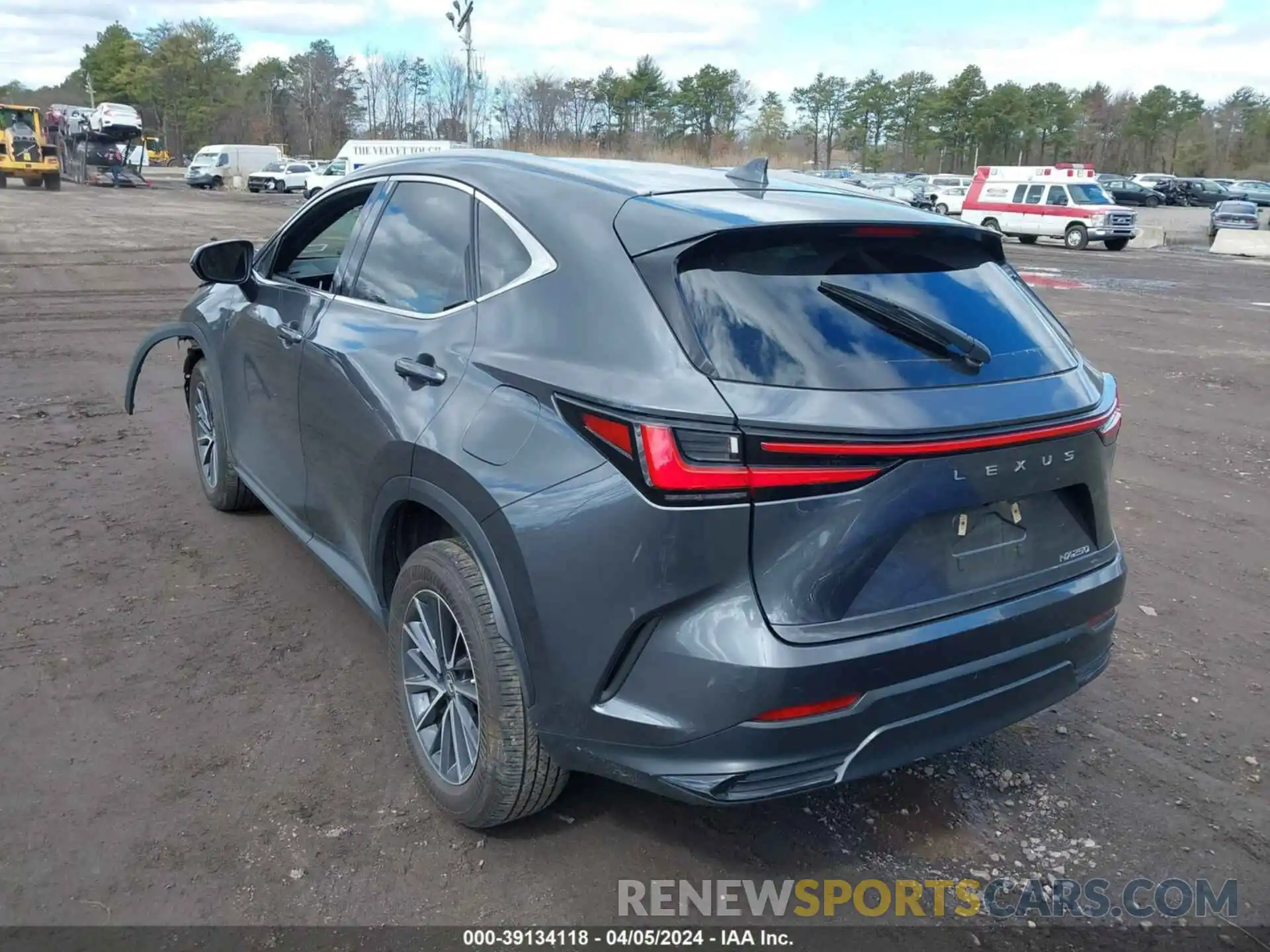 3 Фотография поврежденного автомобиля 2T2ADCAZXNC002130 LEXUS NX 250 2022