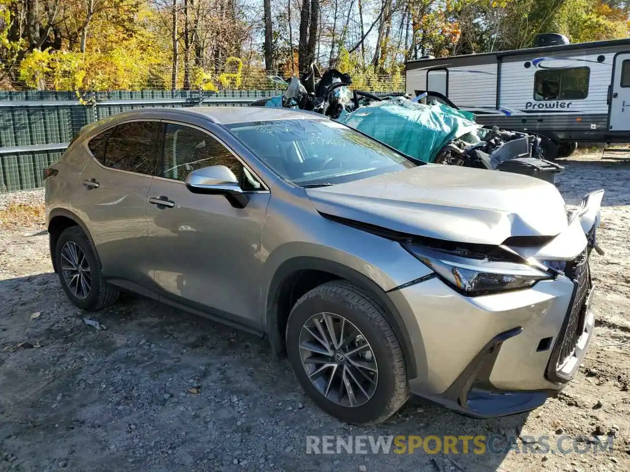 1 Фотография поврежденного автомобиля 2T2ADCEZ2NC001581 LEXUS NX 250 2022