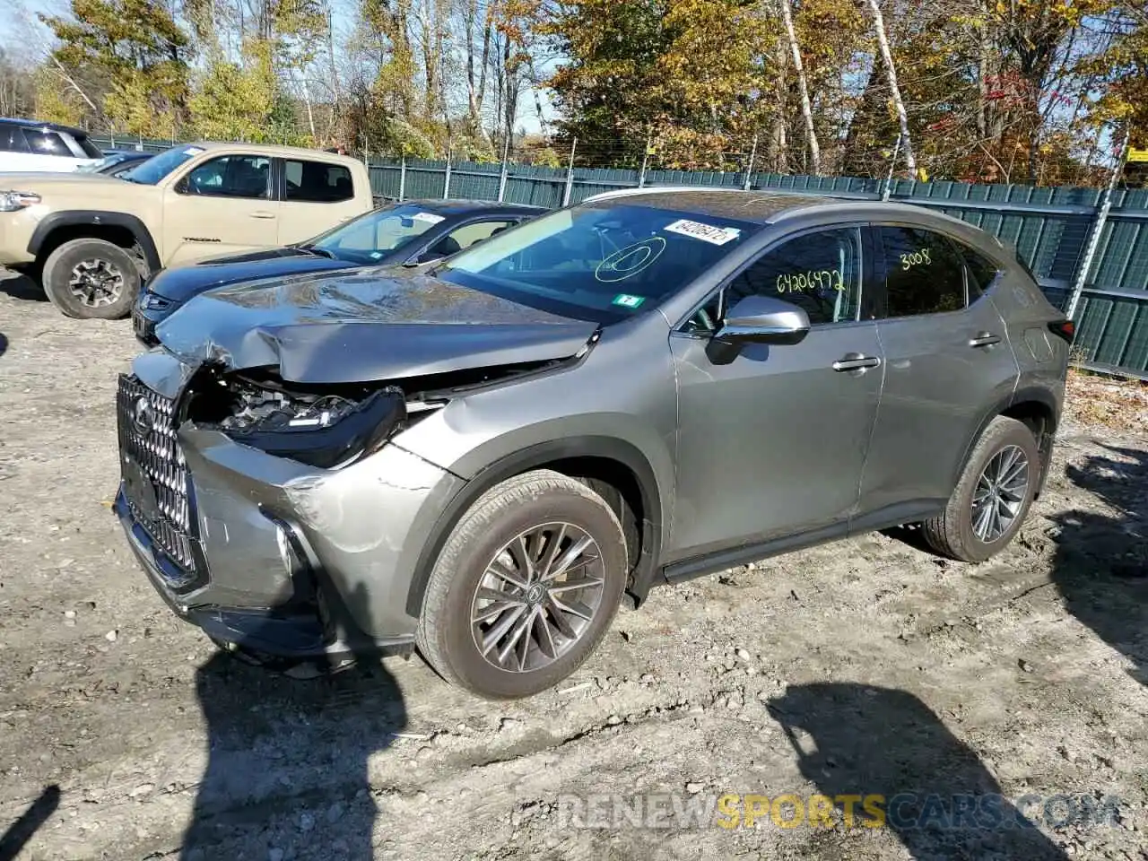 2 Фотография поврежденного автомобиля 2T2ADCEZ2NC001581 LEXUS NX 250 2022