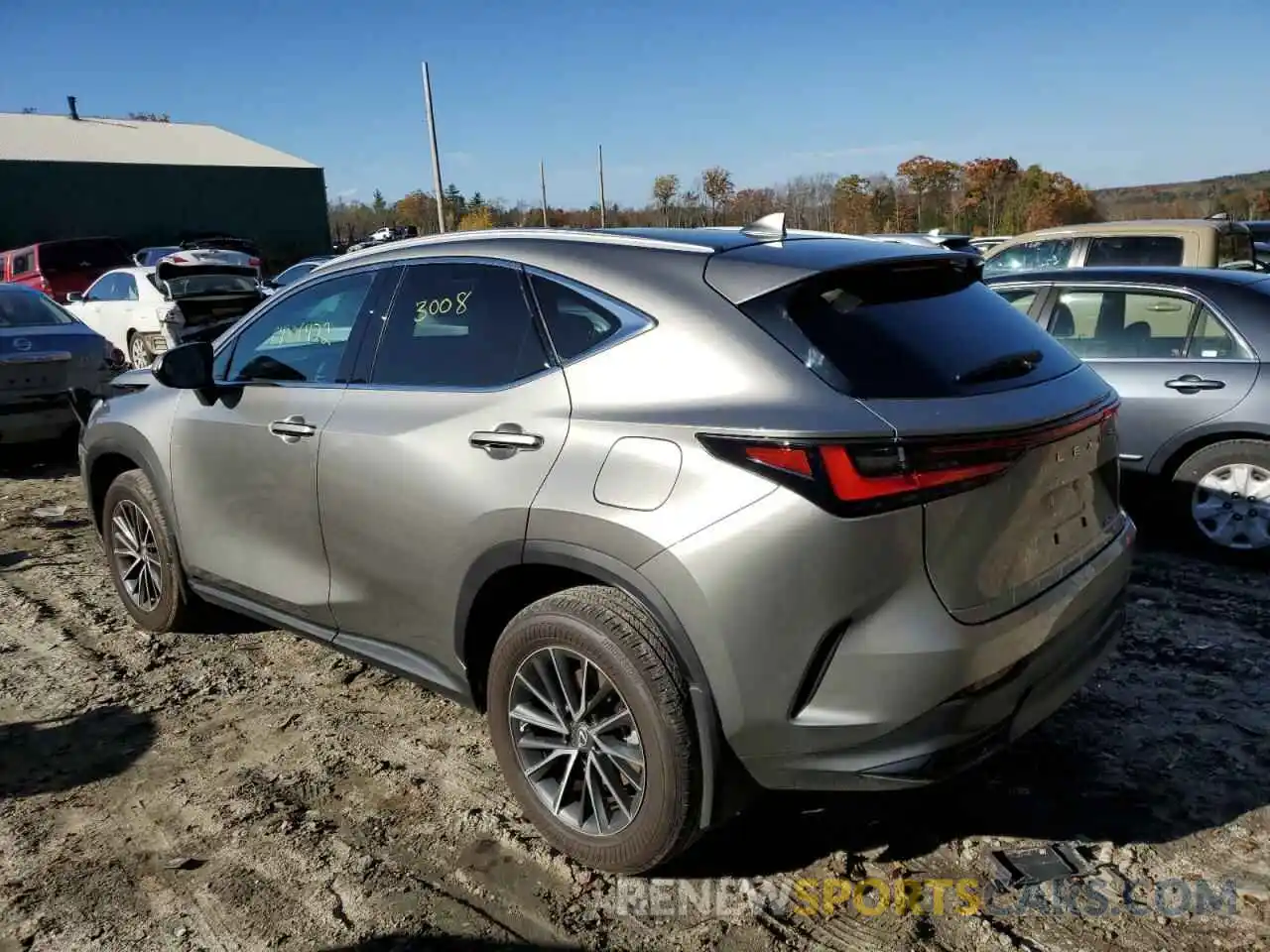 3 Фотография поврежденного автомобиля 2T2ADCEZ2NC001581 LEXUS NX 250 2022