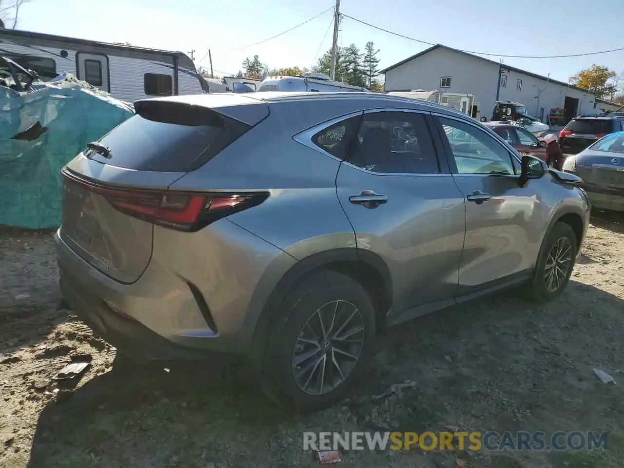 4 Фотография поврежденного автомобиля 2T2ADCEZ2NC001581 LEXUS NX 250 2022